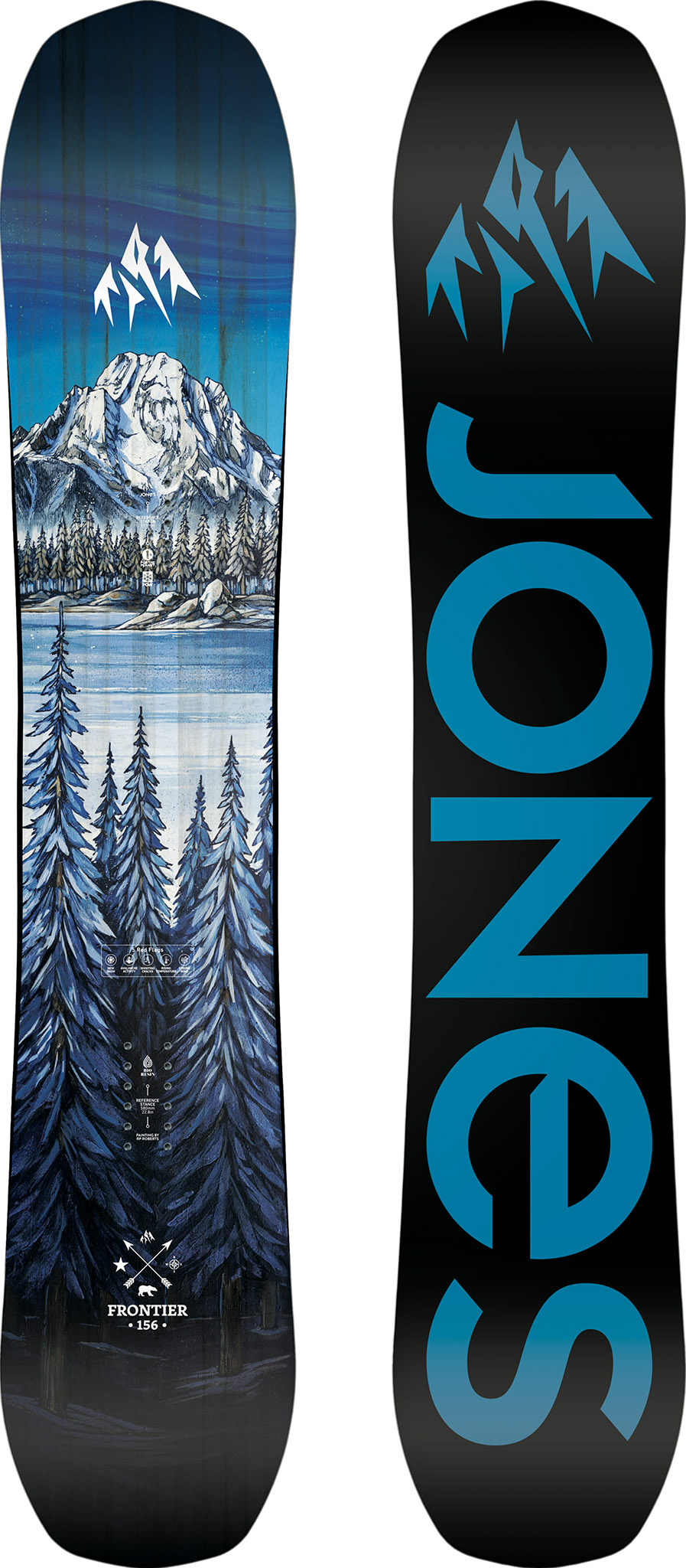 Jones Snowboards Frontier Snowboard - Men's | Altitude Sports