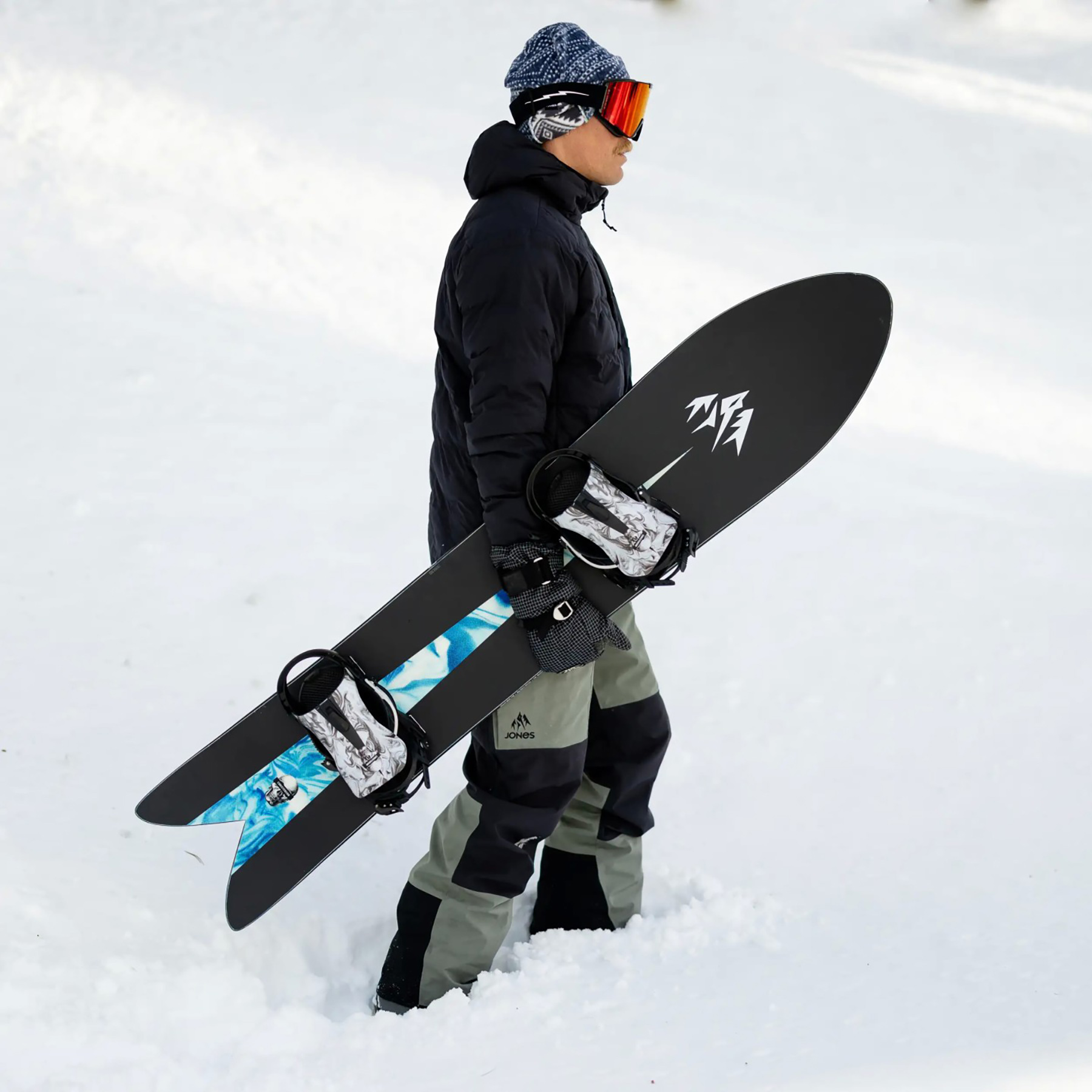 Jones Snowboards Storm Wolf Snowboard - Men's | Altitude Sports