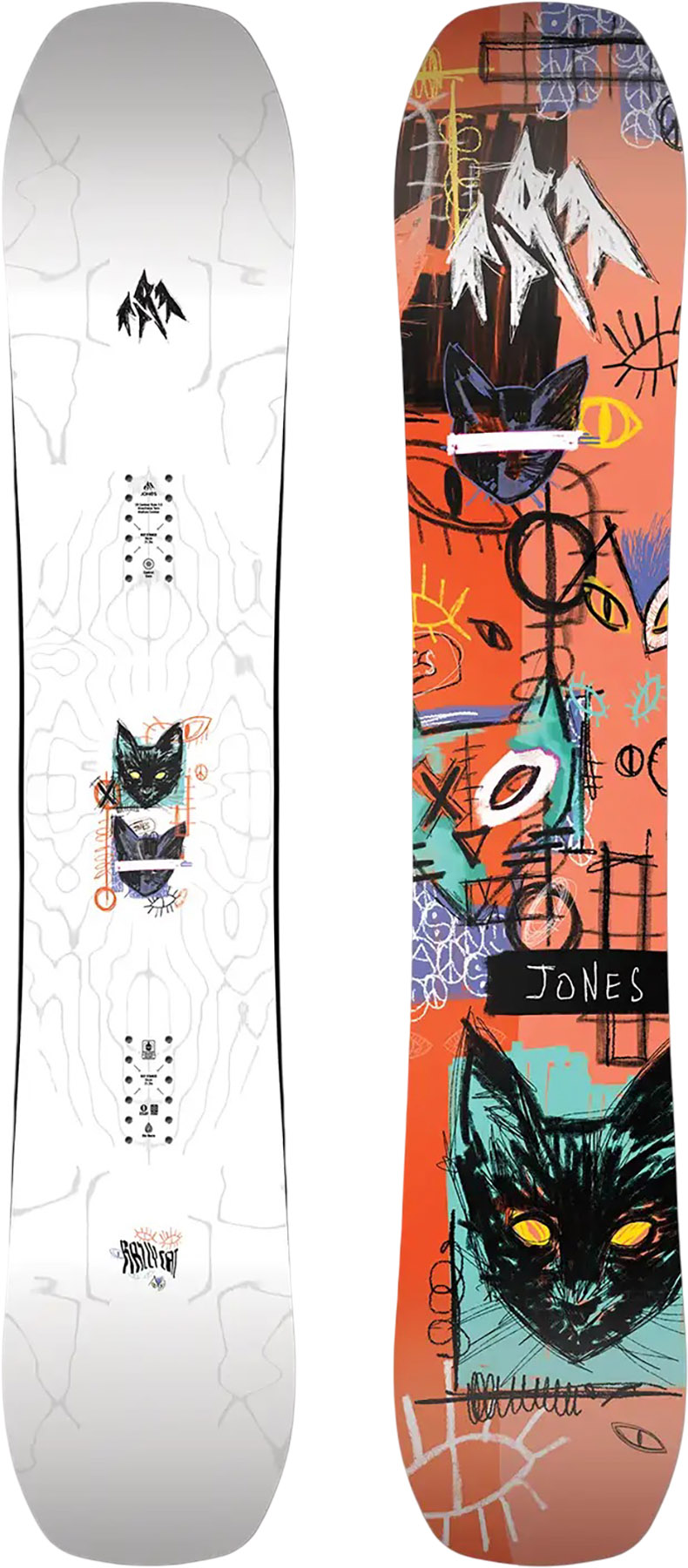 Jones Snowboards Rally Cat Snowboard - Men's | Altitude Sports