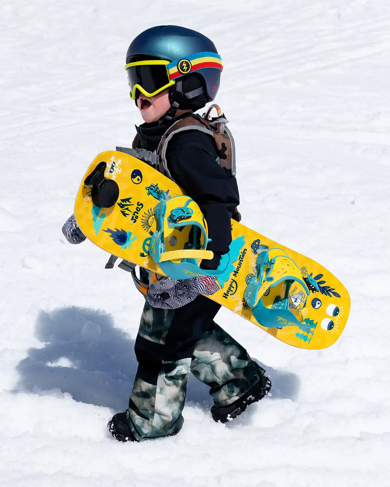 Jones Snowboards Happy Mountain Package Snowboard - Kids