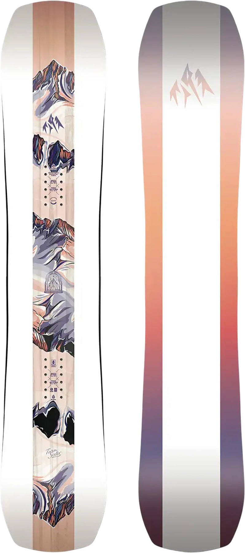 Jones Snowboards Twin Sister Snowboard - Women's | Altitude Sports