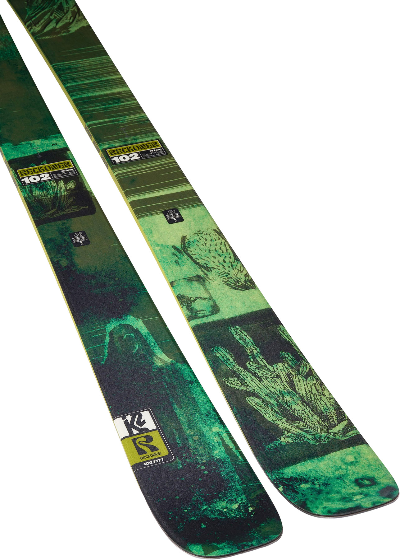 K2 Reckoner 102 Skis - Men's | Altitude Sports