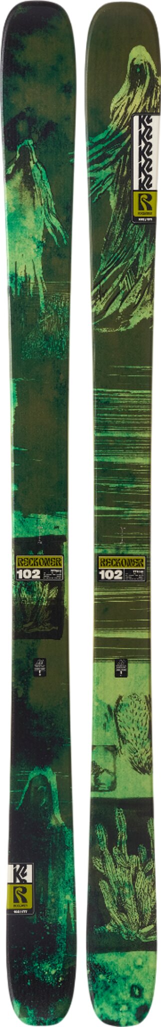 K2 Reckoner 102 Skis - Men's | Altitude Sports
