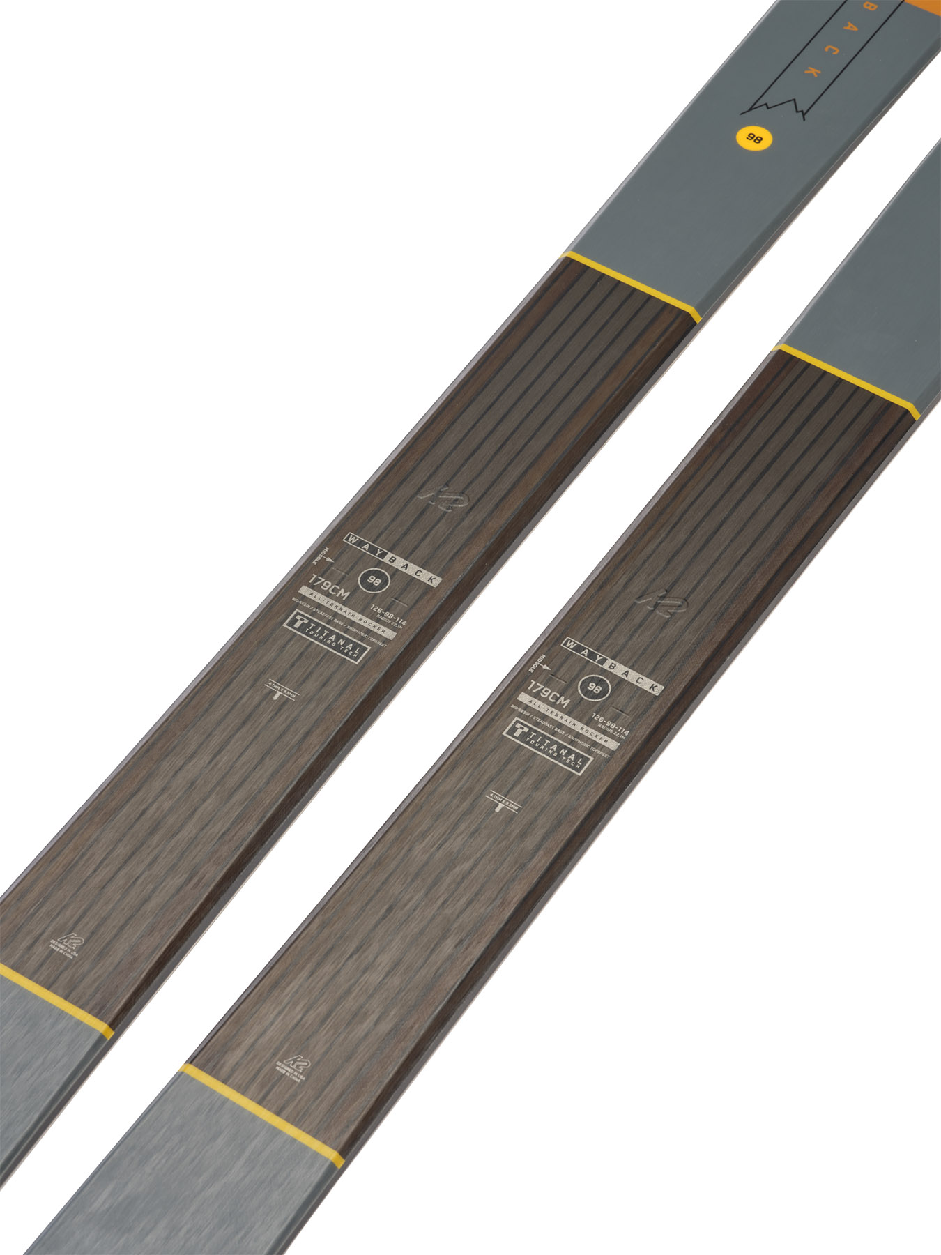 K2 Wayback 98 Skis - Men's | Altitude Sports