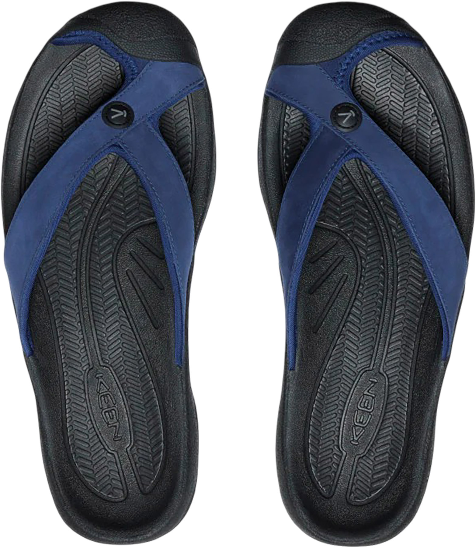 Keen Waimea Leather Flip Flops - Men display picture 2