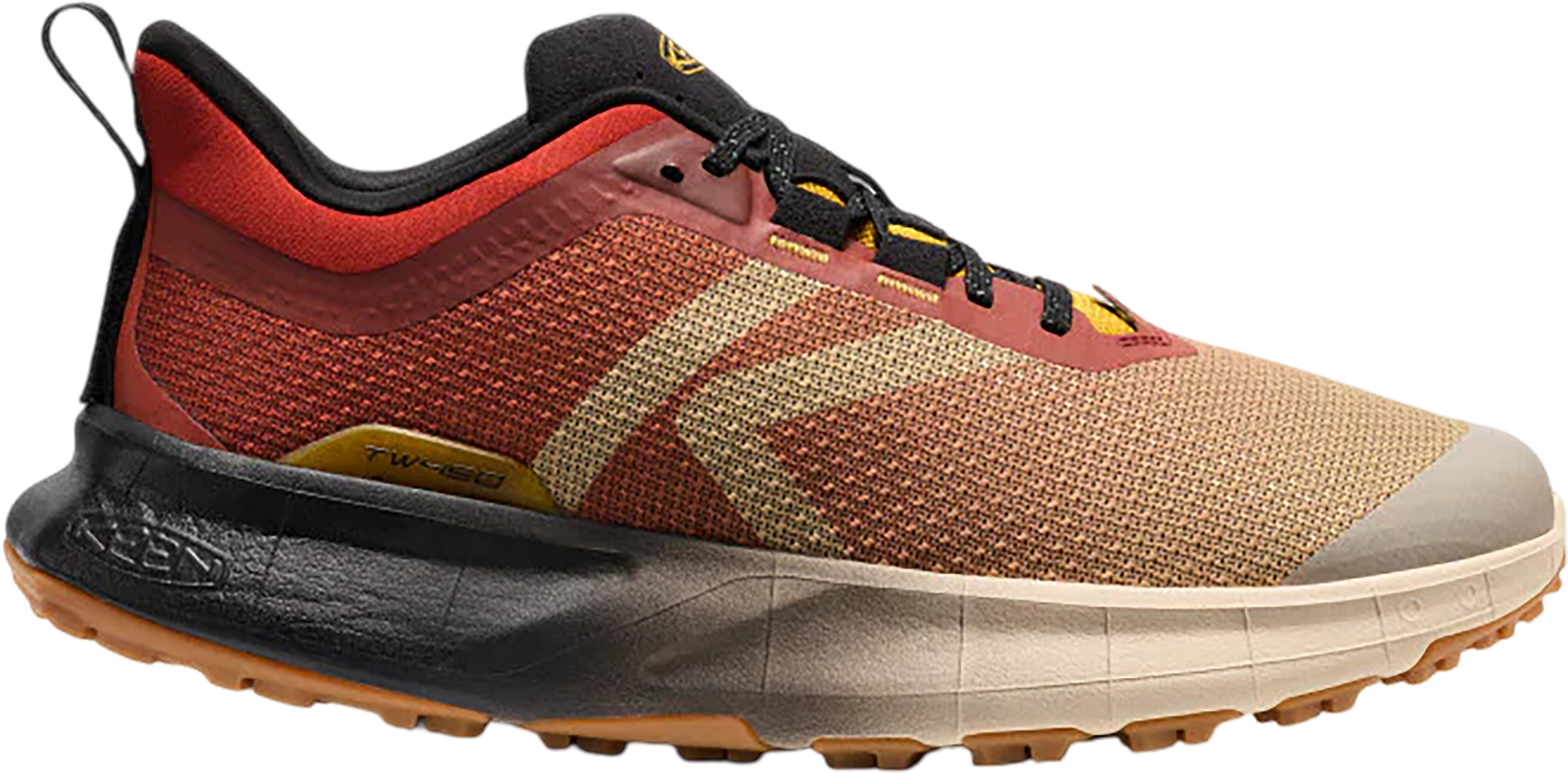 Keen 450 Dirt Mens Trail Running Shoes‎ Red Ochre/Black 1031113 Size 10 Gorpcore First look: Keen main image 3