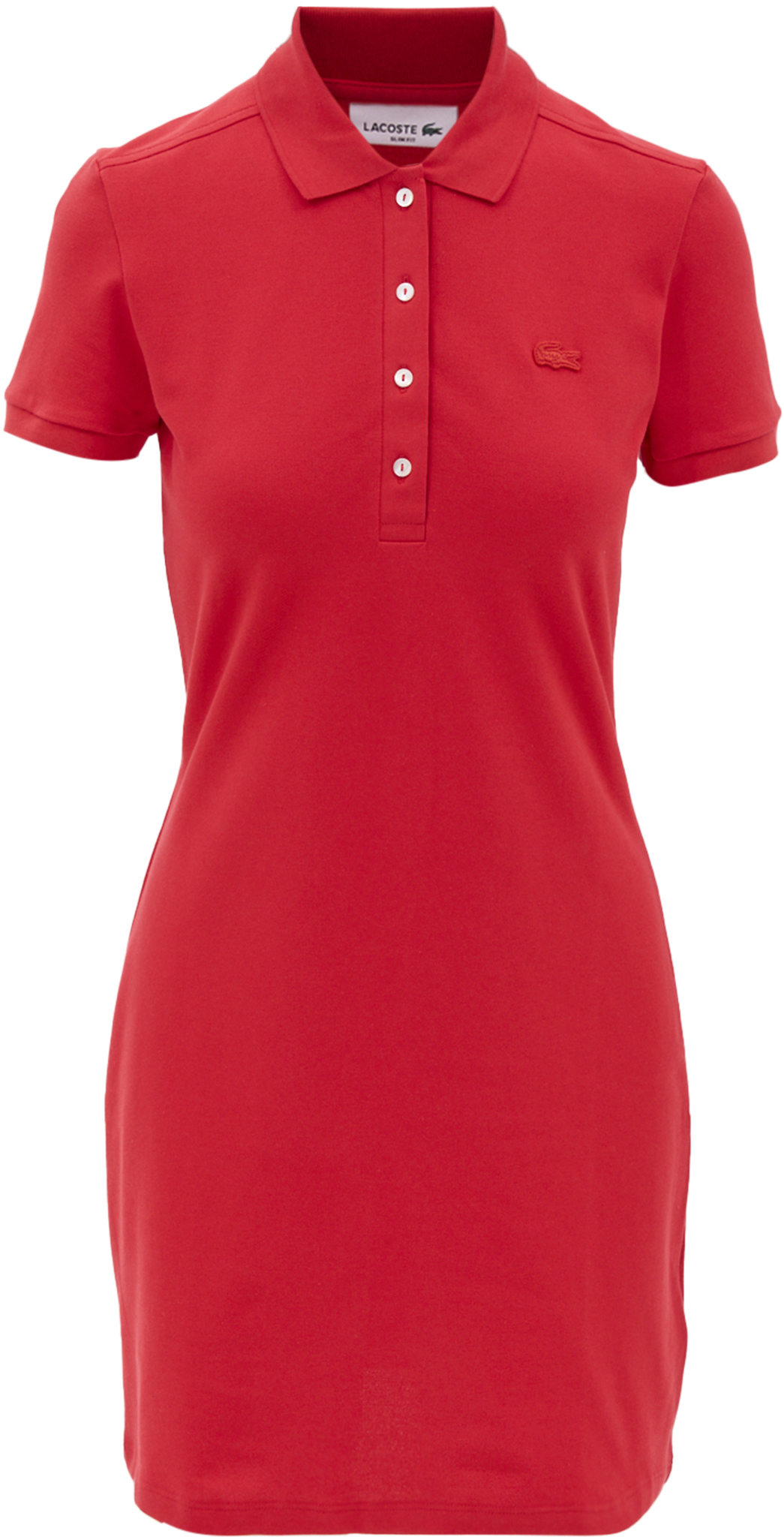 fitted lace wedding dress Lacoste Women's Trim Accent Jersey T-Shirt Dress, White/Magenta, 0 at  Amazon Women's Clothing store