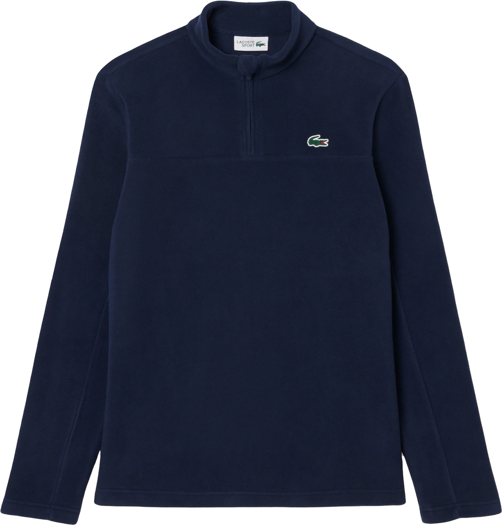 Lacoste Polar Fleece Quarter-Zip Golf Top - Men's | Altitude Sports