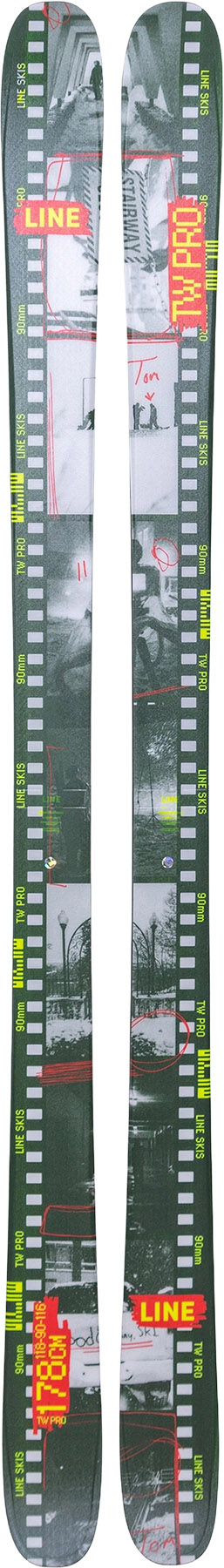 LINE Tom Wallisch Pro Skis | Altitude Sports