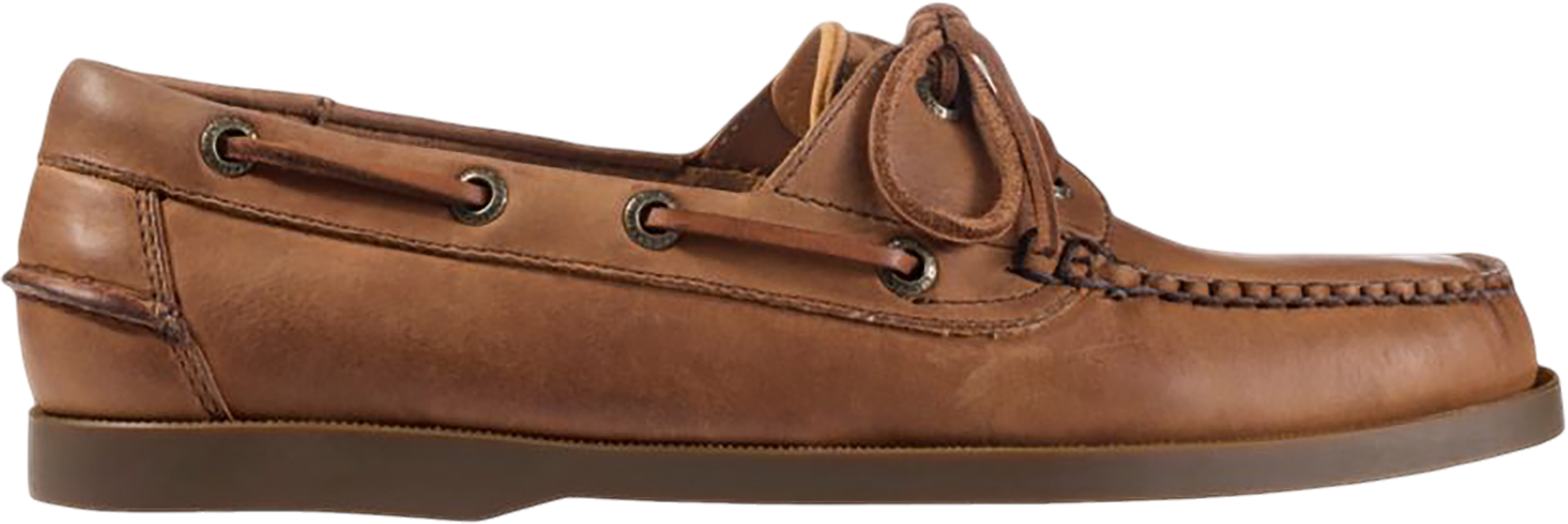 Casco Bay Leather Boat Moccasins - Men's