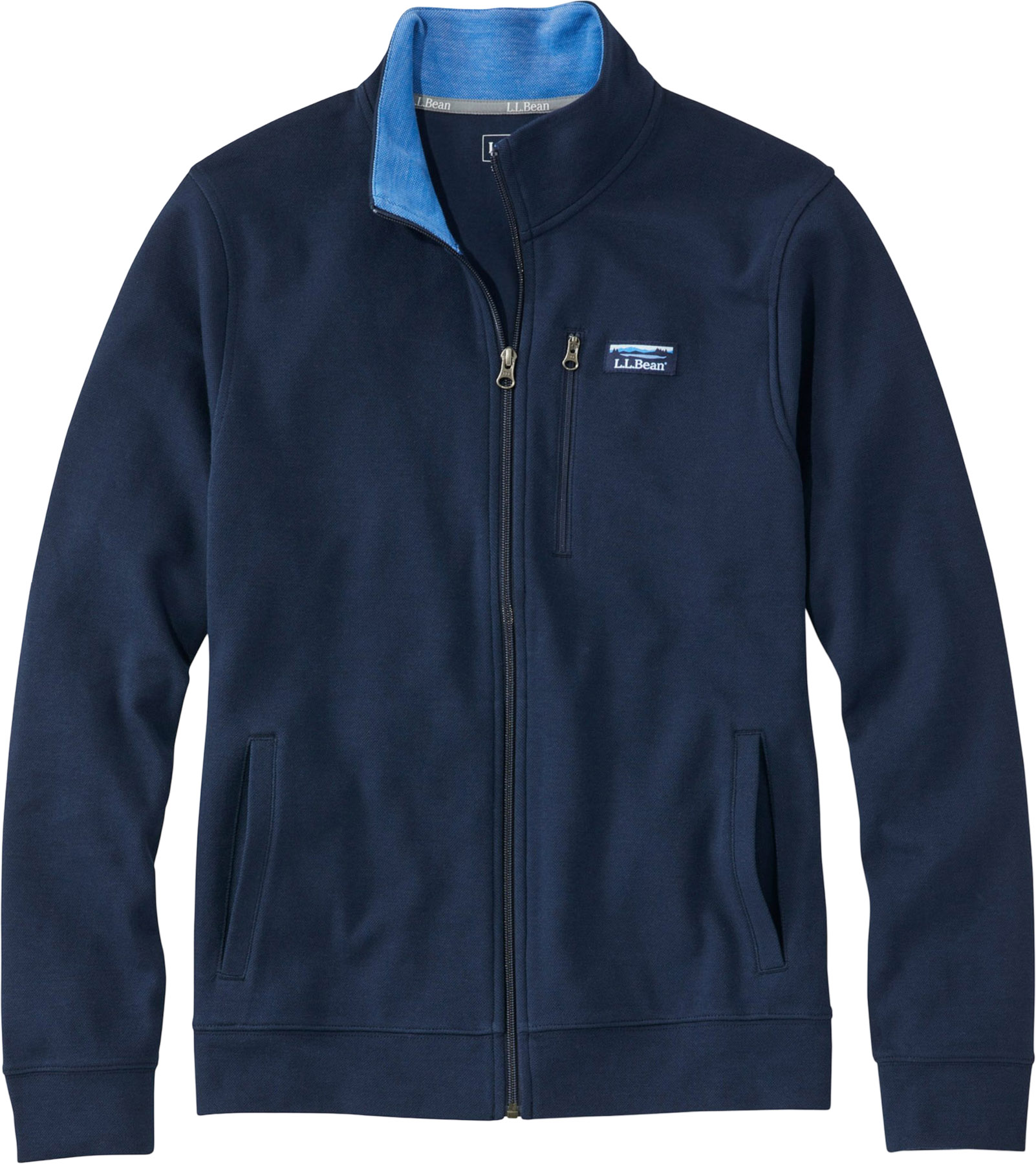 Bean Comfort Stretch Full-Zip Piqué Shirt Men's The Last Hunt