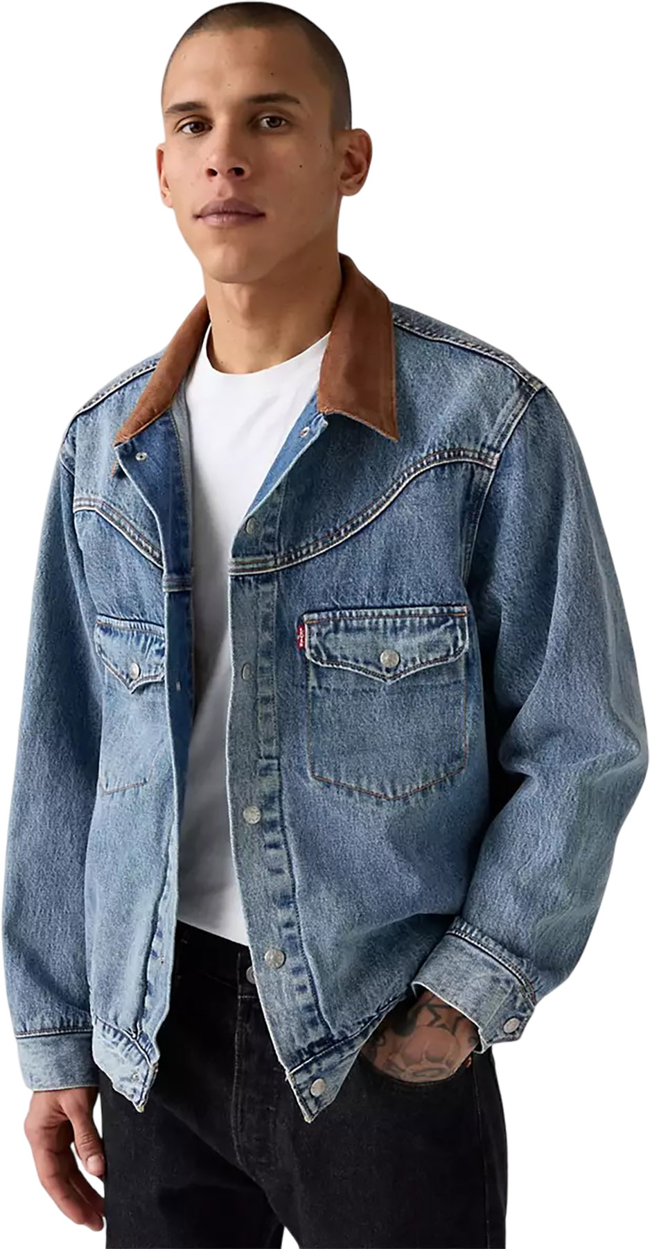 Levi's Western Shorthorn Trucker Jacket - Men's | Altitude Sports