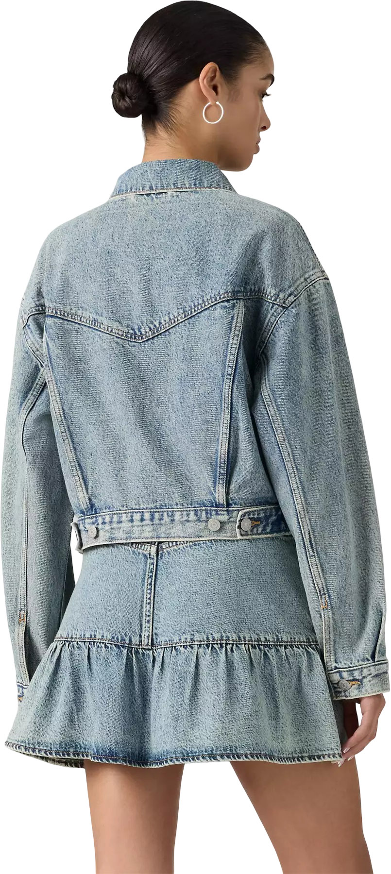 8T8713/LEVI'S 90s 71557-02 557 BIGE 3rd デニムジャケット 日本製
