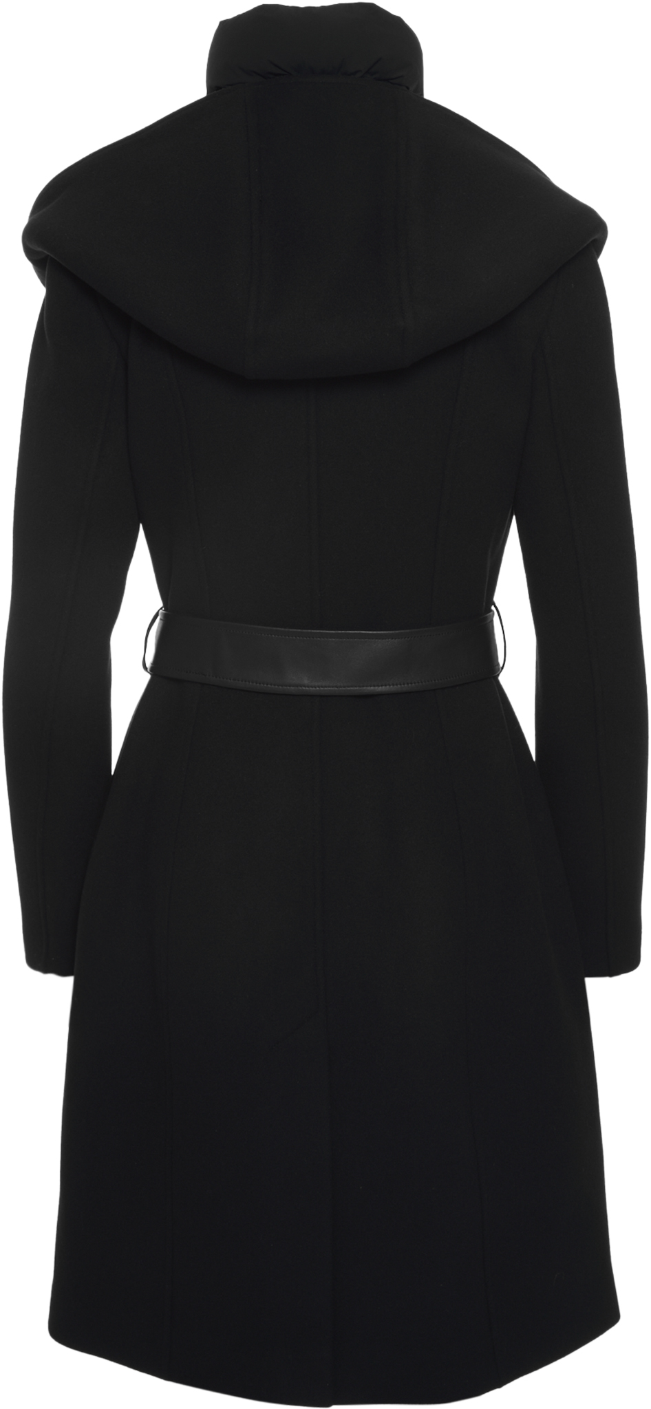 Mackage Shia-SLB 2-in-1 Double-Face Wool Coat with Removable Bib