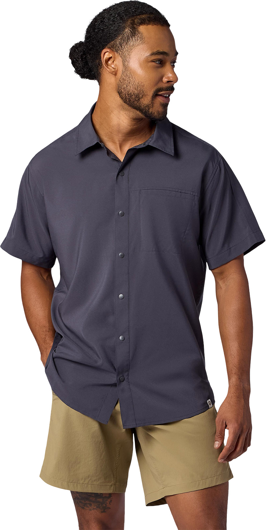 Volcom Chemise moderne à manches courtes en tricot pour homme