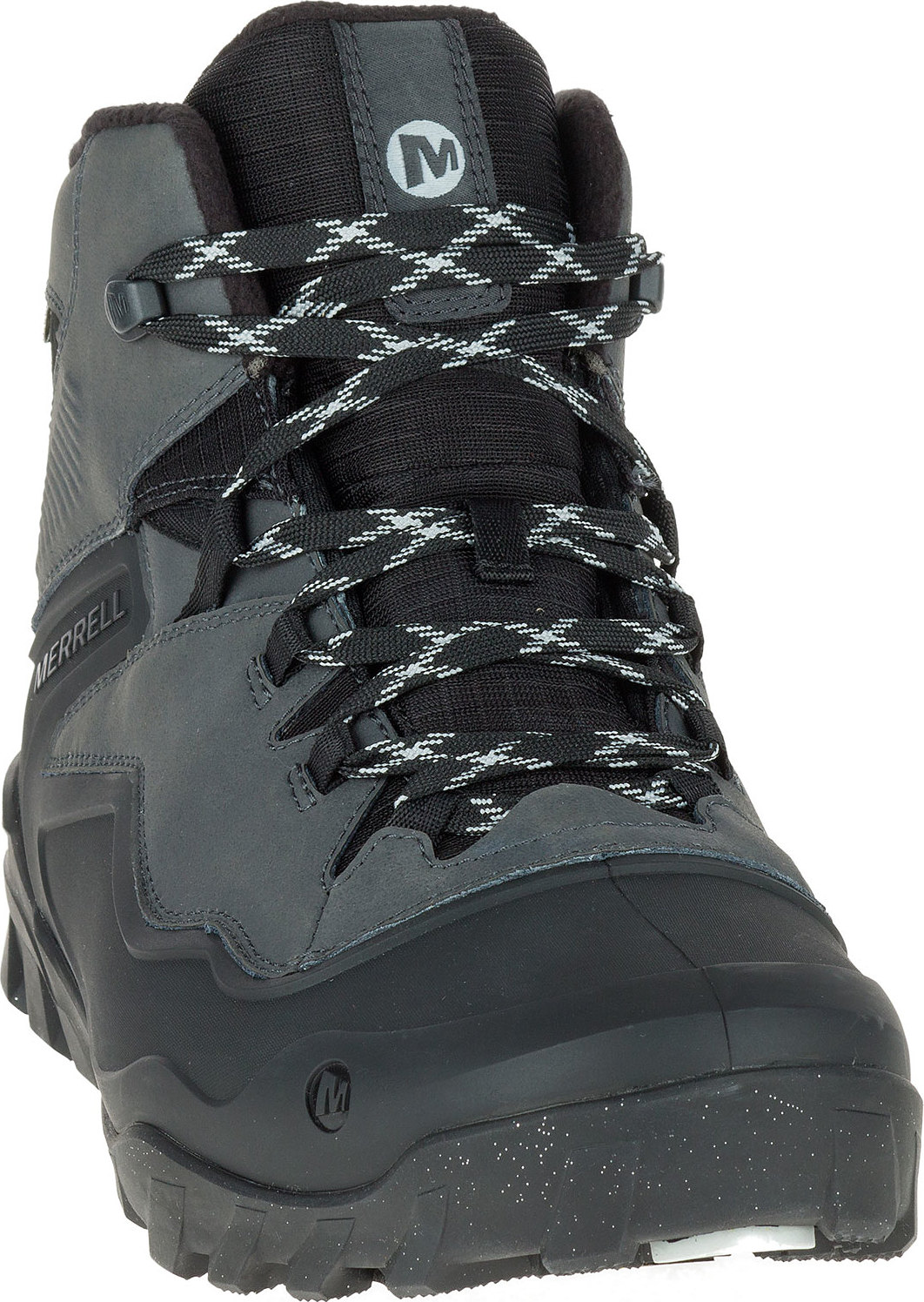 Merrell Overlook 6 ICE+ Leather Waterproof Vibram Arctic Grip Hiking Boots Buy Men main image 4