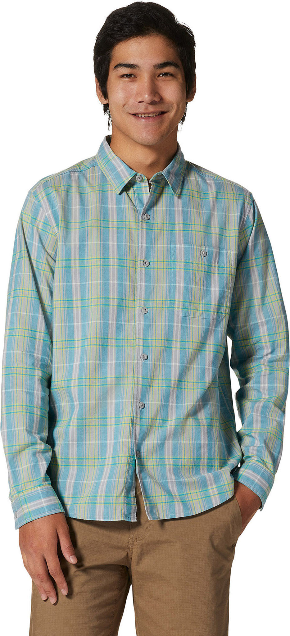 Mountain Hardwear Big Cottonwood Long Sleeve Shirt - Men's
