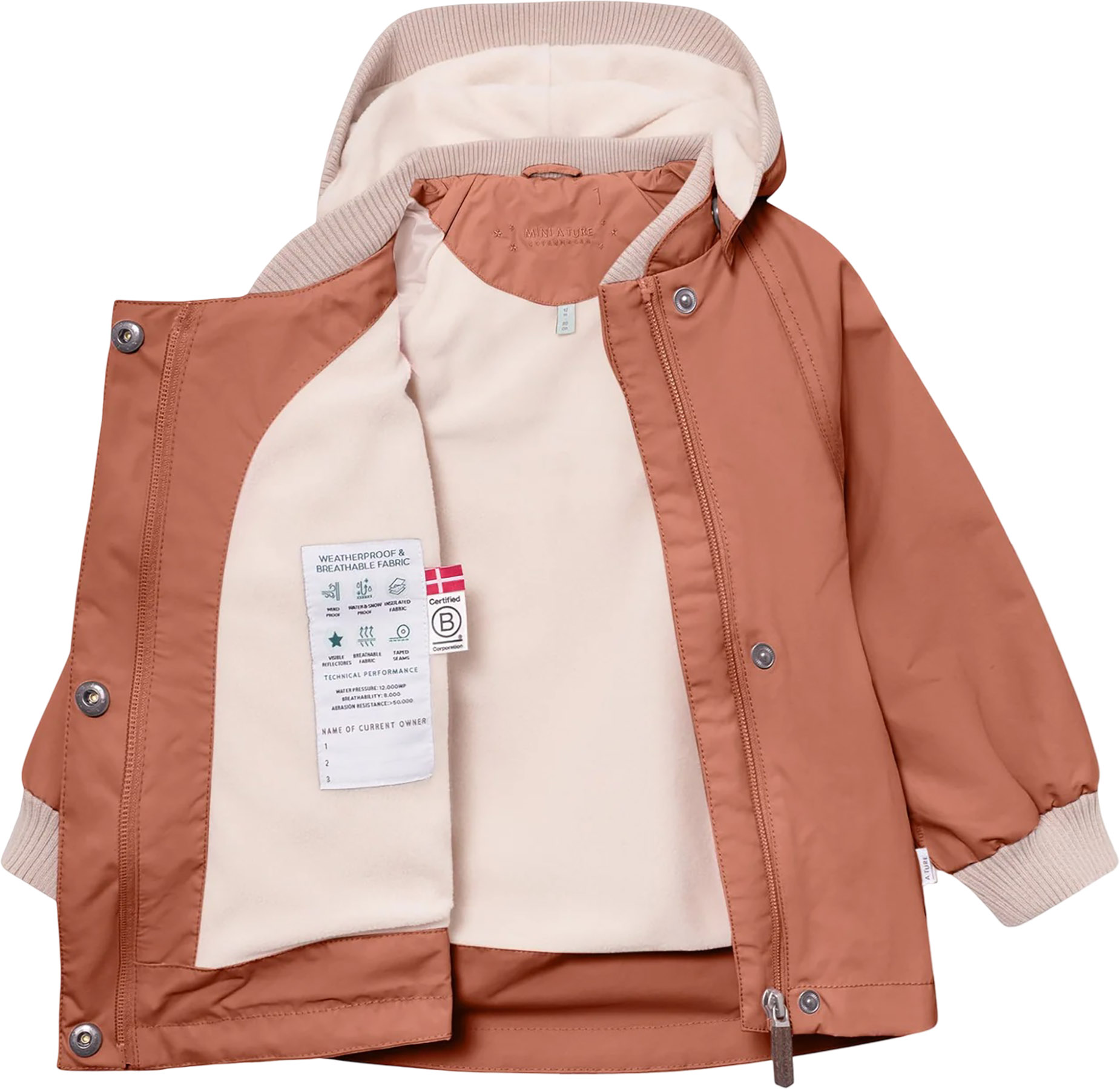 MINI A TURE Matwai Fleece Lined Jacket GRS - Kids | Altitude Sports
