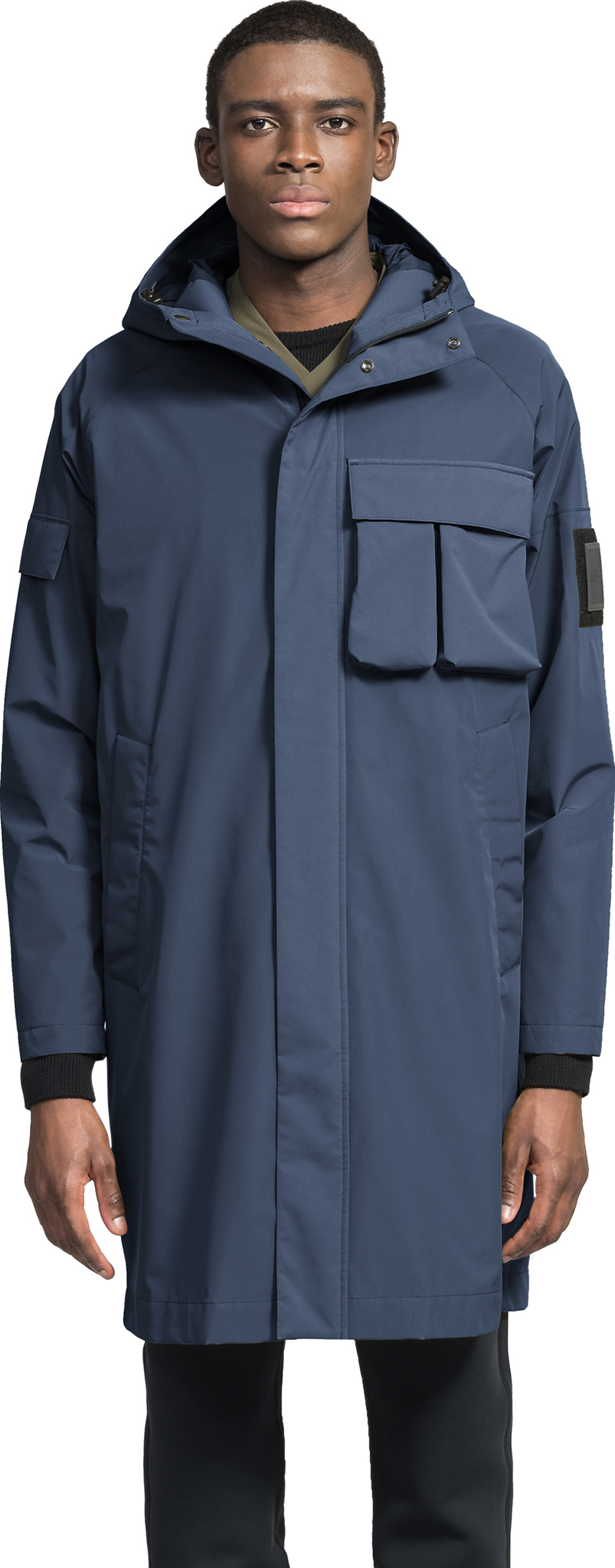 【Bless】 n°31 Hoodjacket navy nbi-wylder__front-marine.jpg