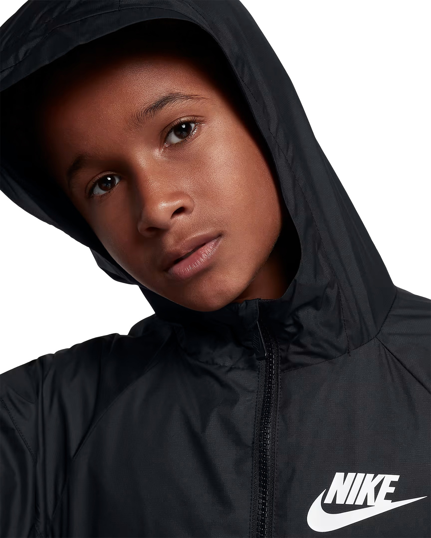 Nike Sportswear Windrunner Loose Hip-Length Hooded Jacket - Boys
