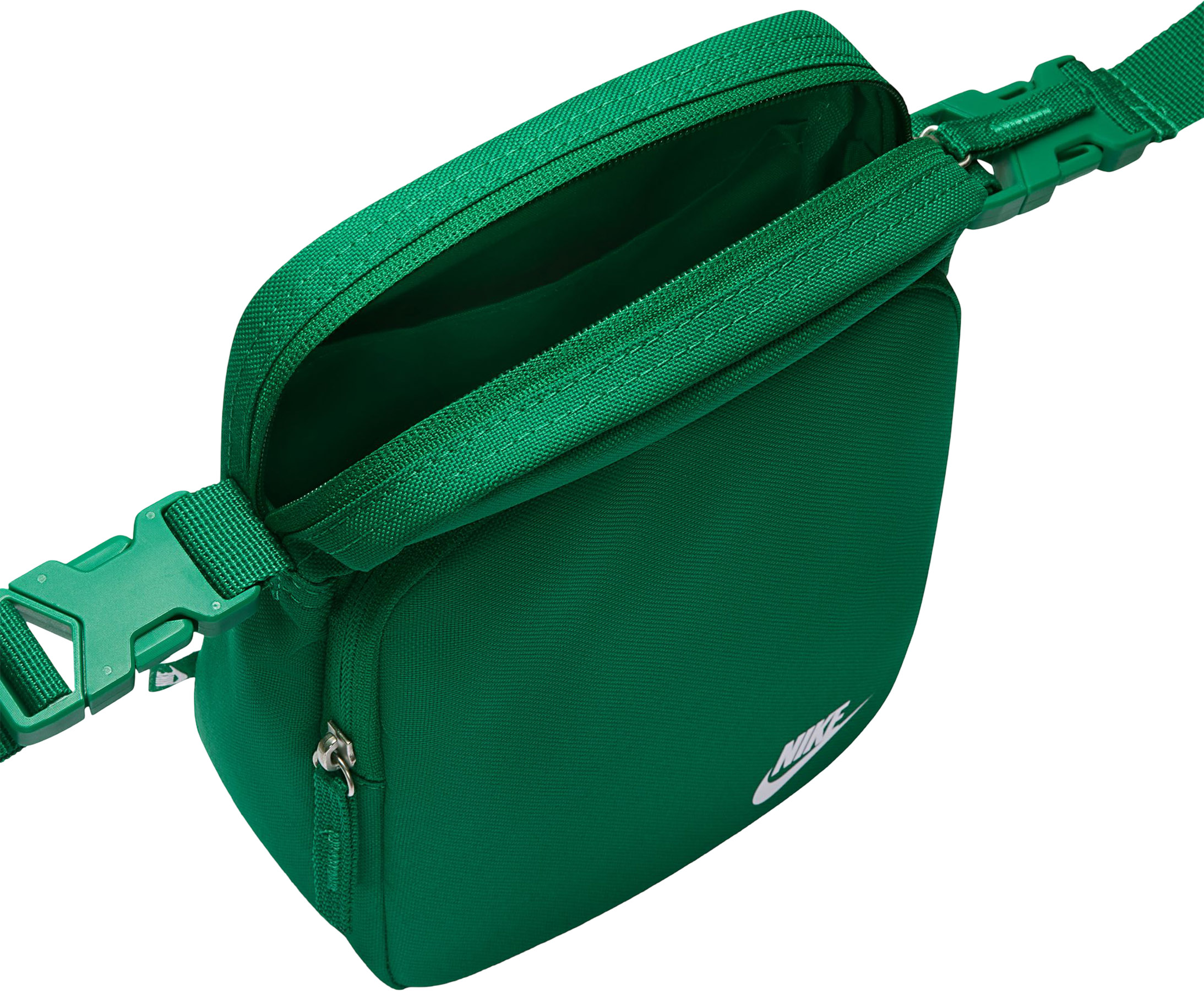 Nike gray × neon green sling bag Nike Sportswear Commute Sling Bag (9L). Nike ID