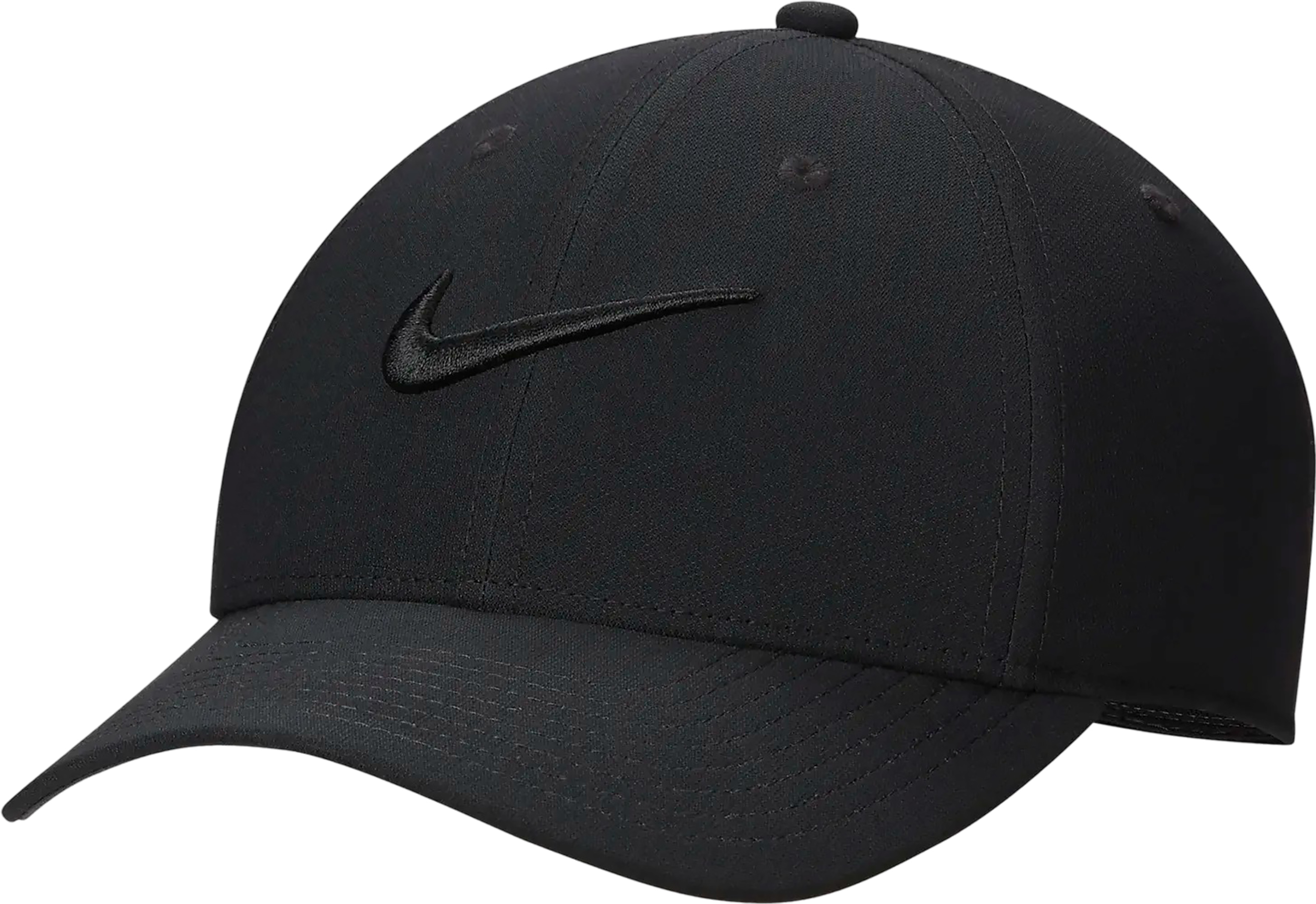 solid black nike hat