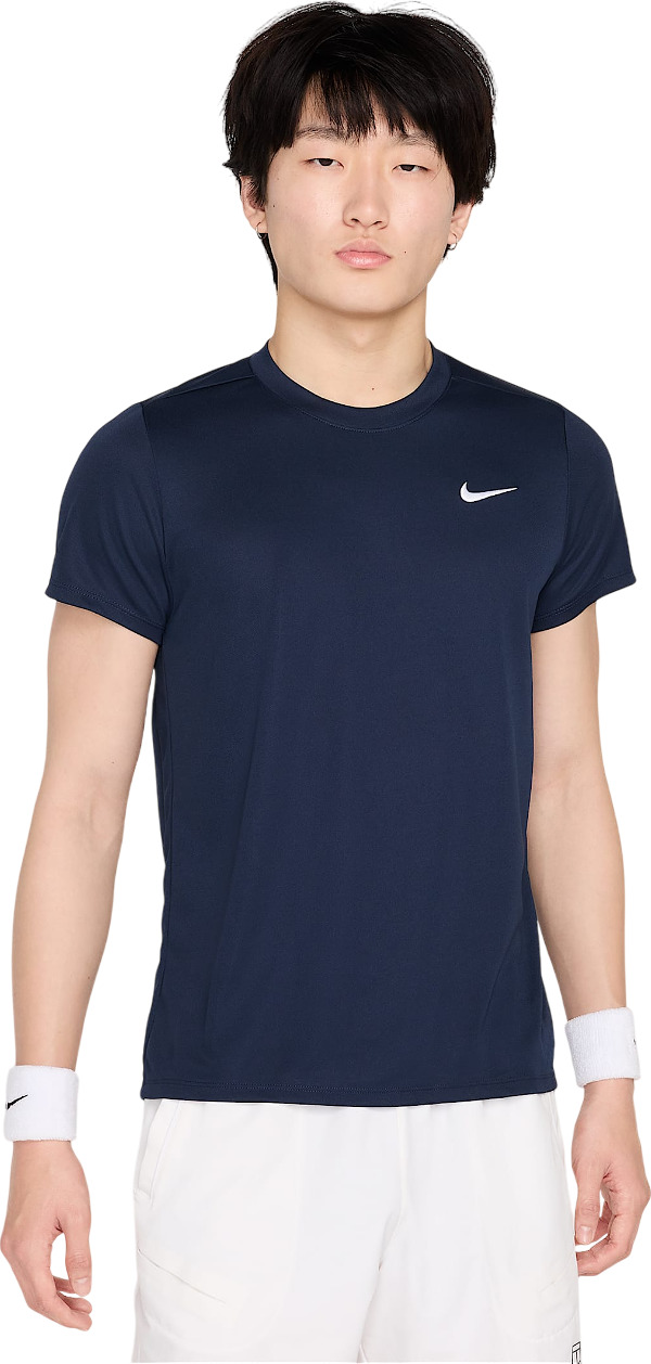 nike court dry color block top
