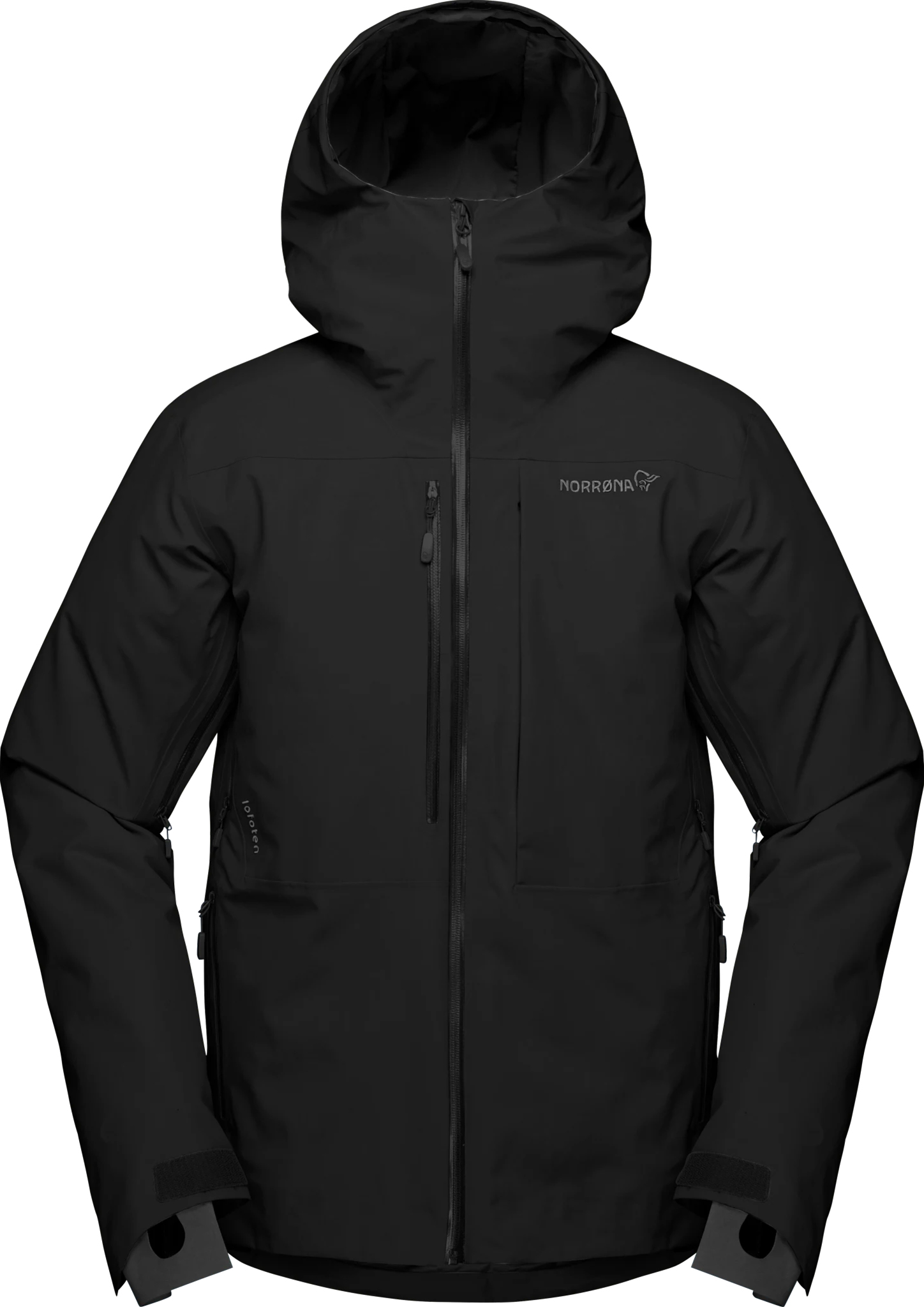 スノーボード NORONNA lofoten insulated Jacket XL nor-1001-18_caviar.jpg