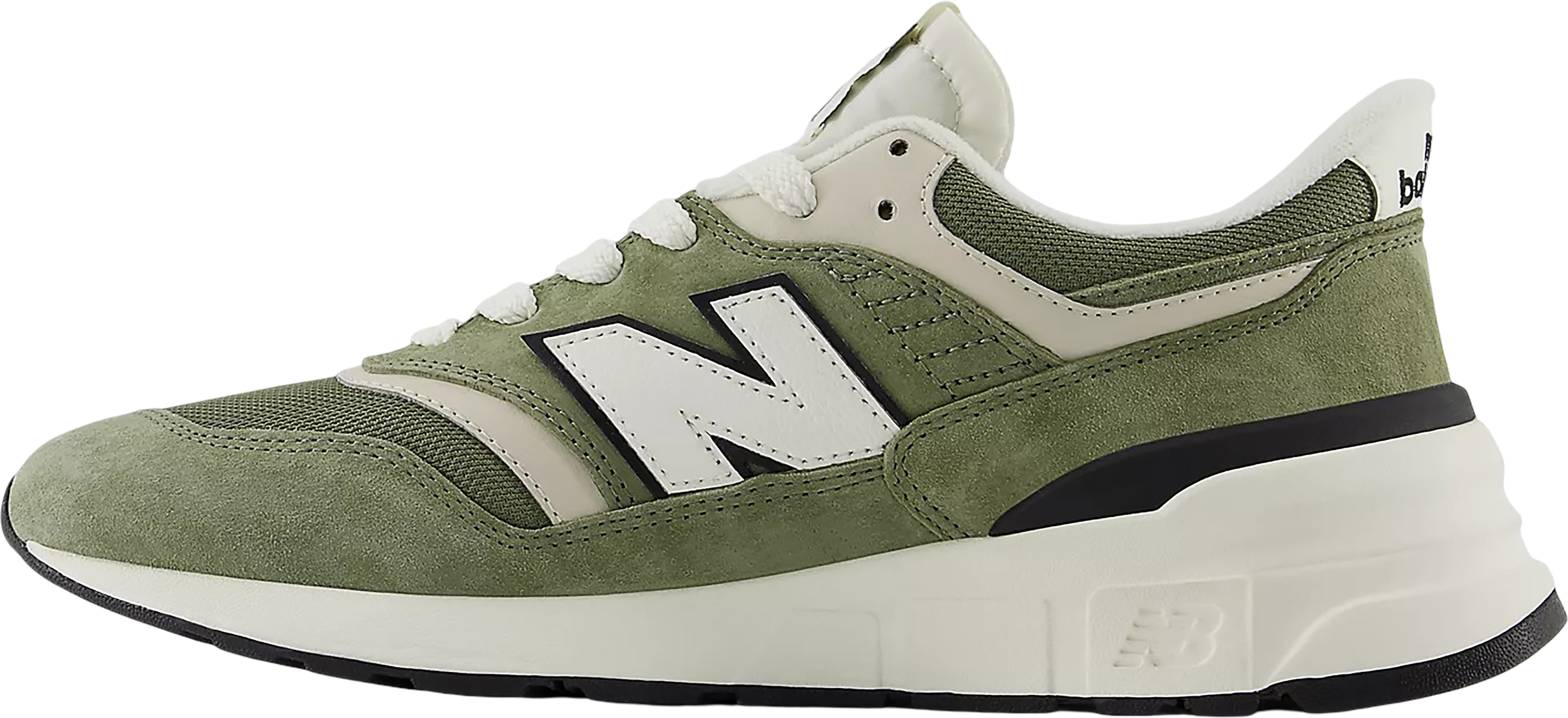 New Balance 997R Men\'s Size 10‎ White Green Tan Classics Casual Shoes U997RGA New Balance 997R  main image 4