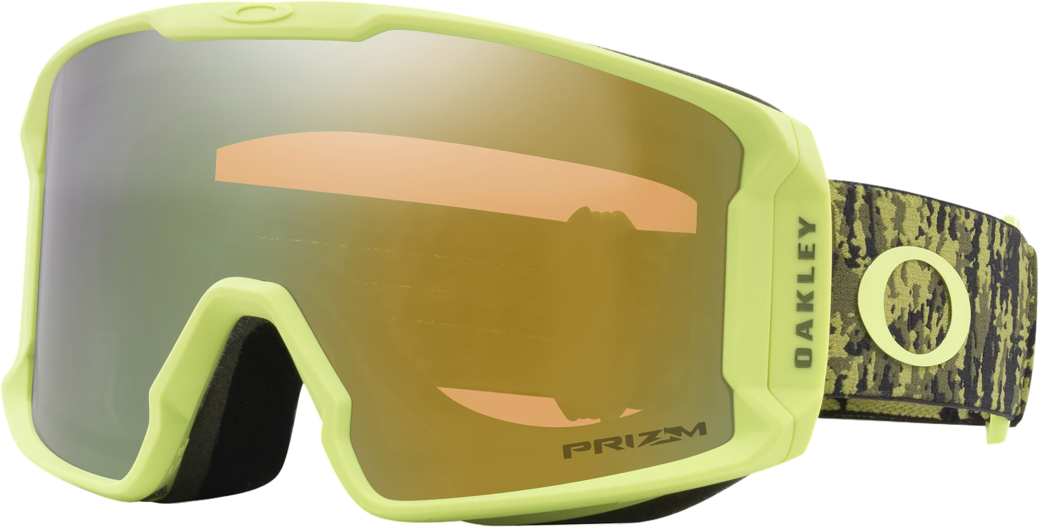 OAKLEY LINE MINER Ｌ　KAZU PRIZM SAGE GOLD Oakley Line Miner L Snow Goggles - Kazu With Prizm Sage Gold Lens