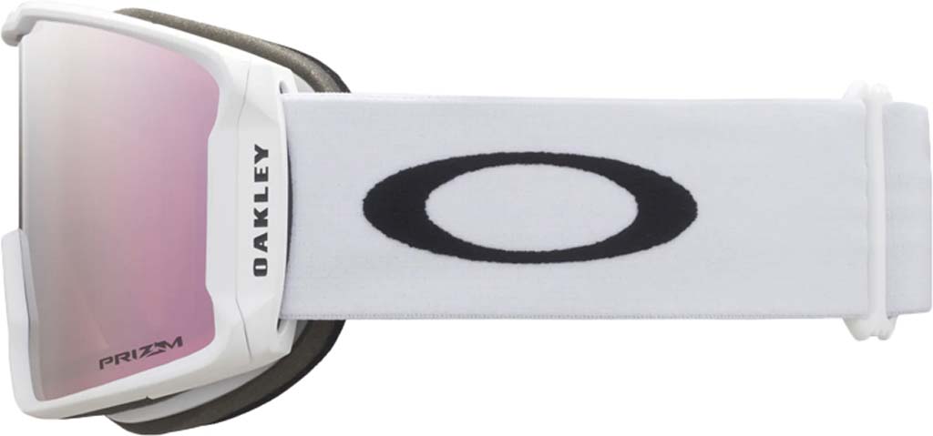 新品 Oakley Line Miner Prizm Rose 白 25/26 Line Miner M - Matte White / Prizm Rose Gold - Ski Haus