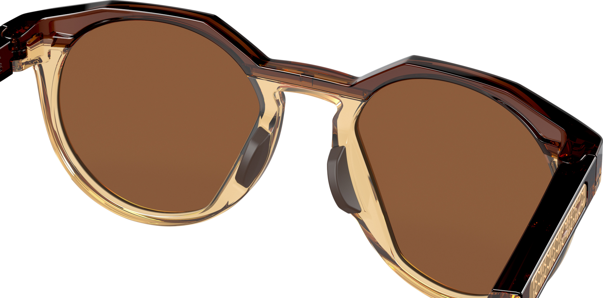 Oakley HSTN Kylian Mbappe Sunglasses - Dark Amber - Prizm Tungsten