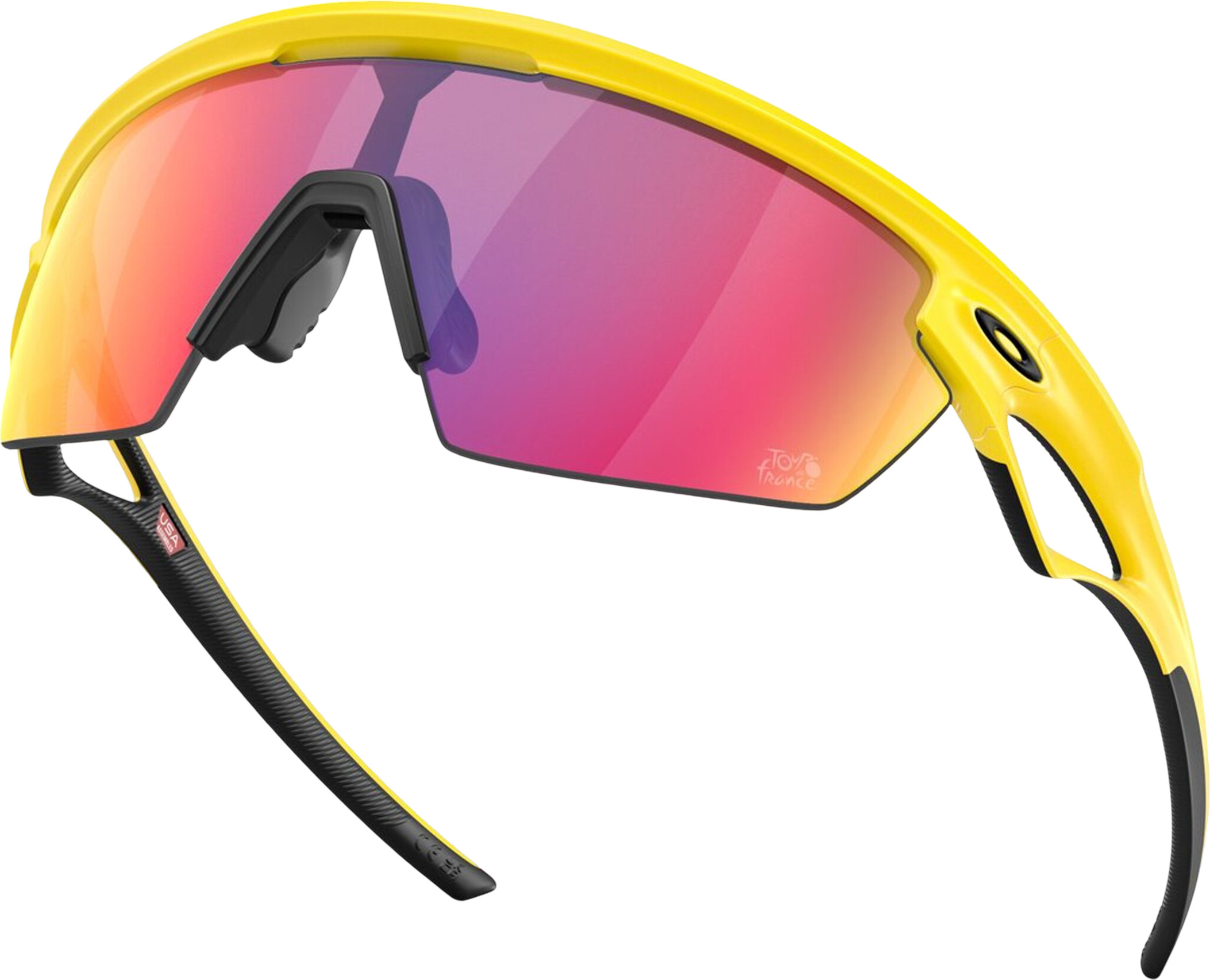 Oakley 2024 Tour De France Sphaera Sunglasses - Matte Yellow