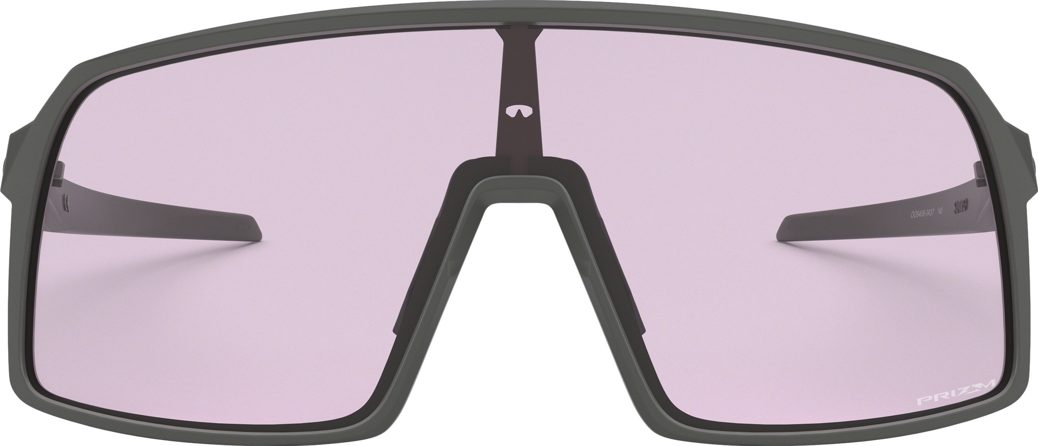 Oakley Sutro Sunglasses - Matte Dark Grey - Prizm Low Light Lens