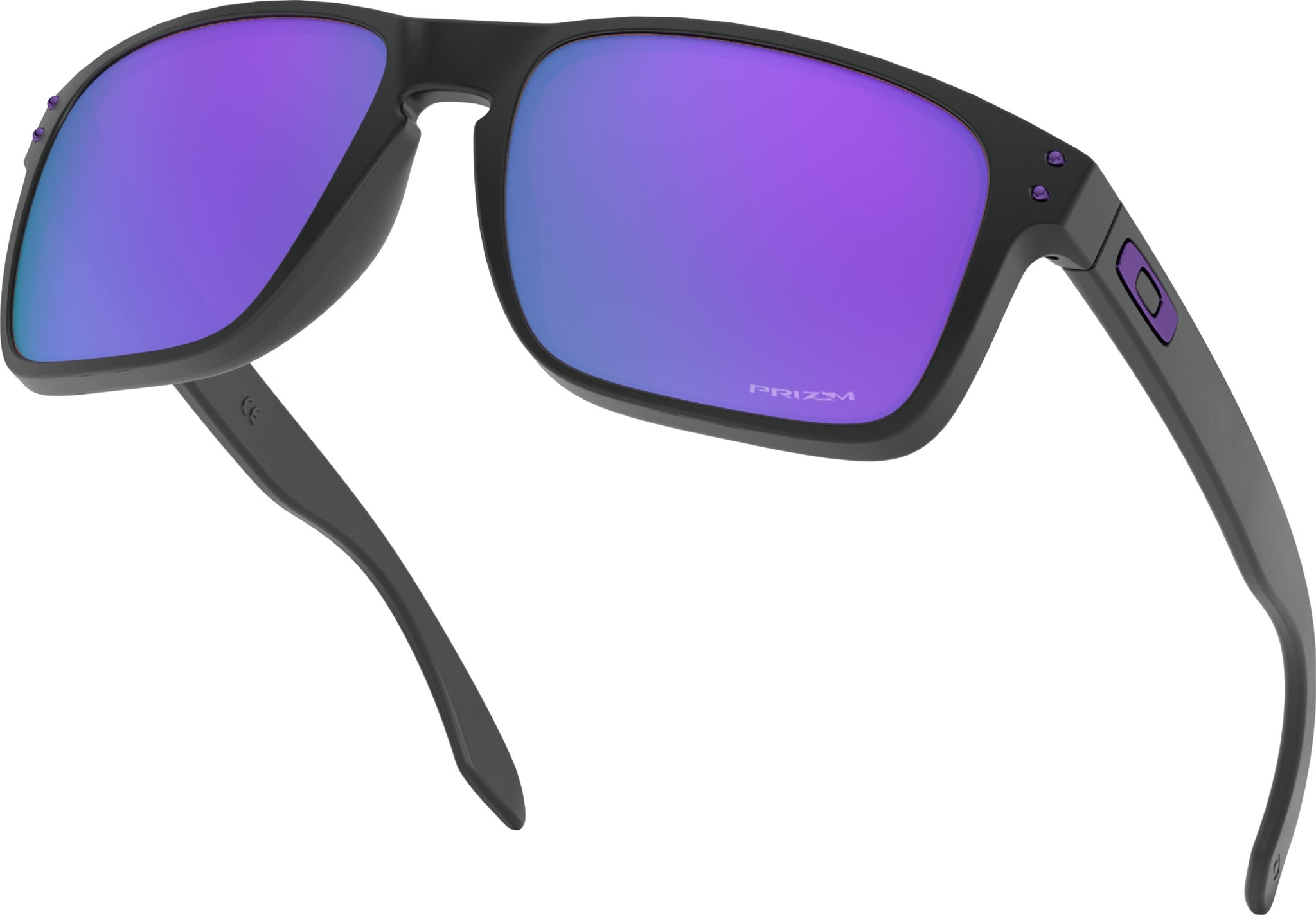 Oakley Holbrook XL Sunglasses - Matte Black - Prizm Violet Iridium