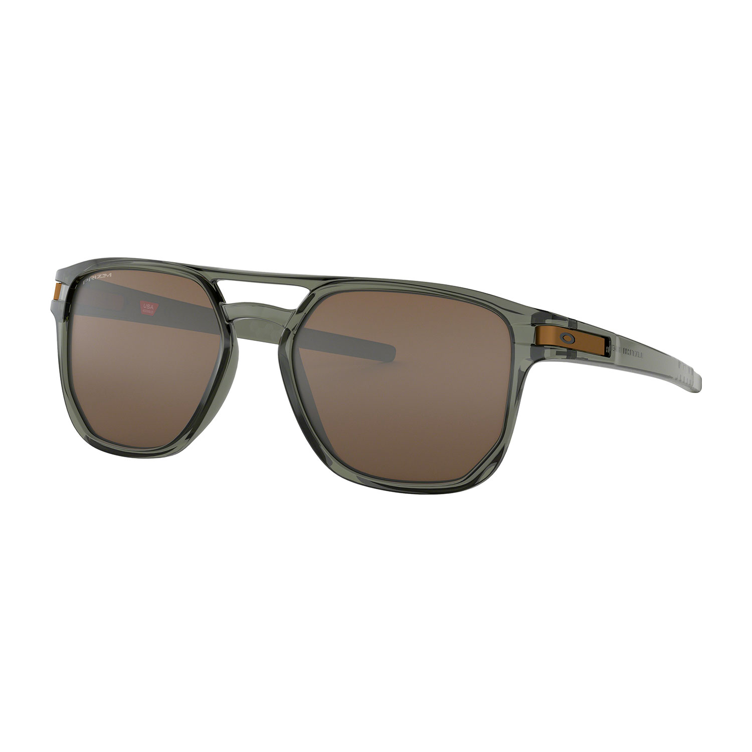 Oakley Latch Beta Sunglasses - Olive Ink - Prizm Tungsten Iridium