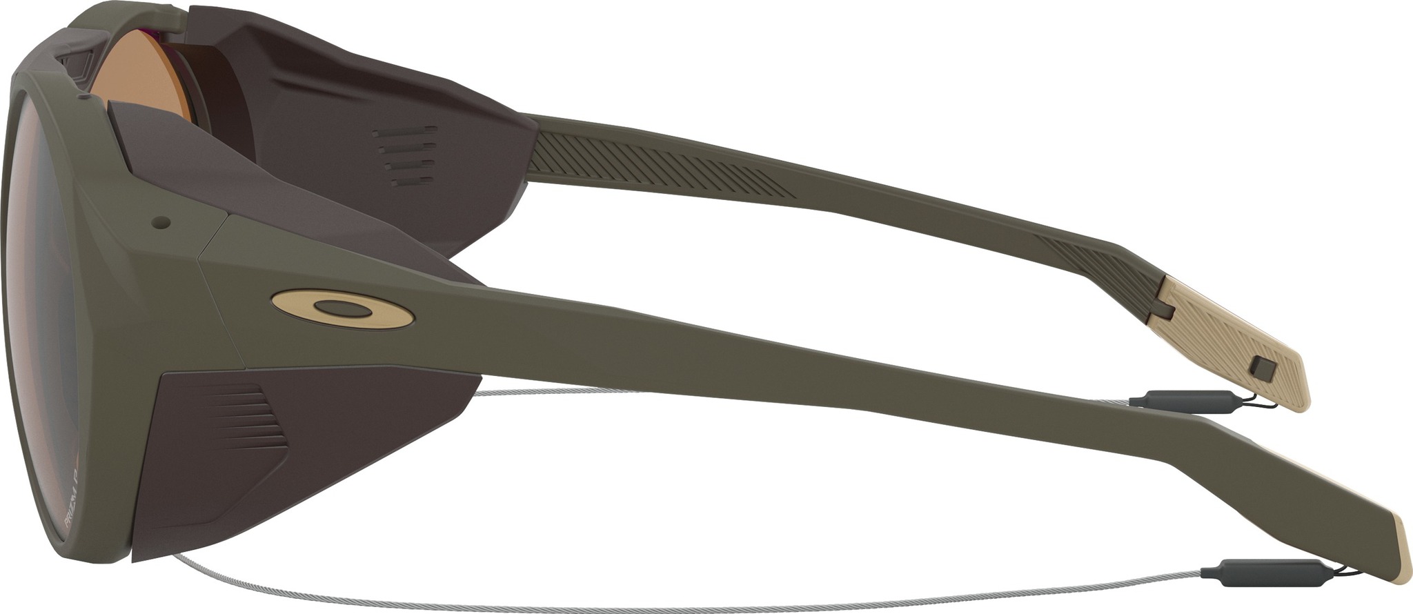 Oakley Clifden Sunglasses - Matte Olive - Prizm Tungsten Iridium