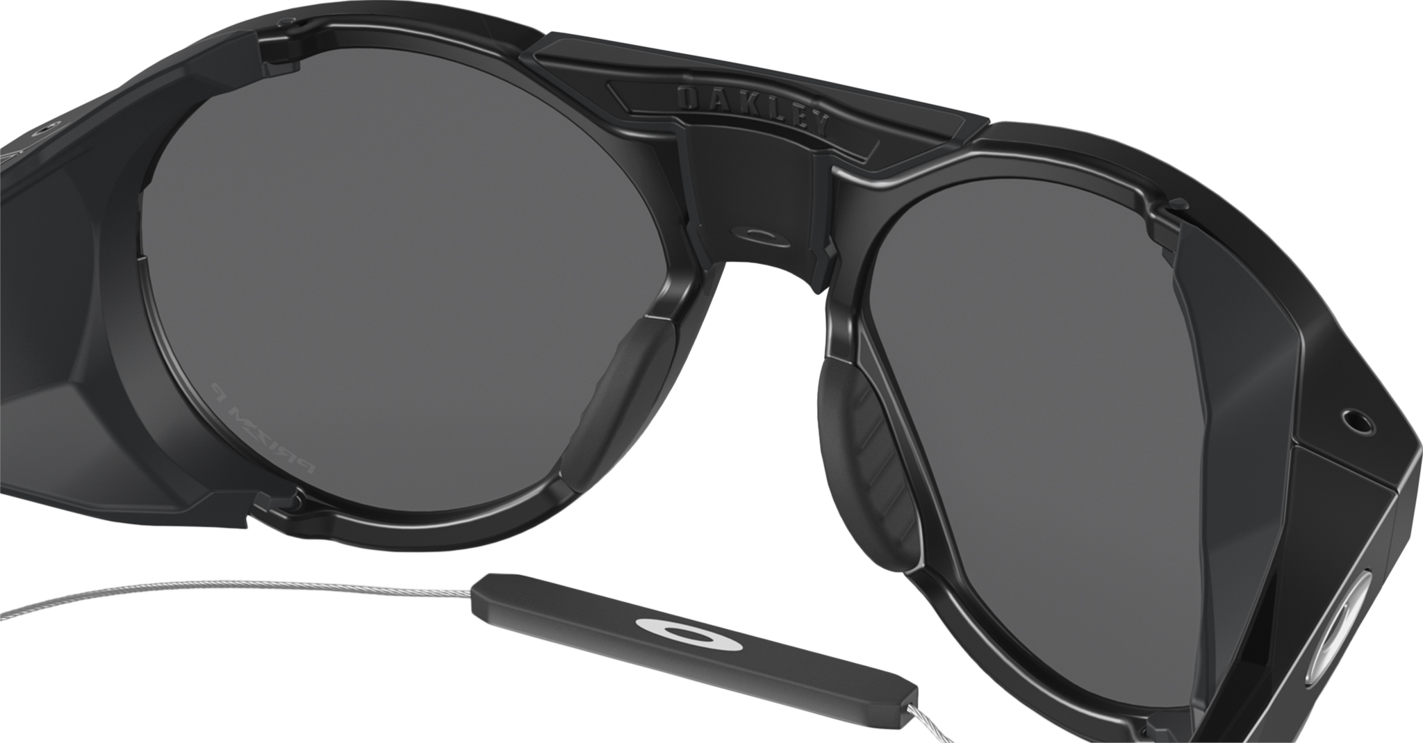 Oakley Clifden Sunglasses - Matte Black - Prizm Black Polarized