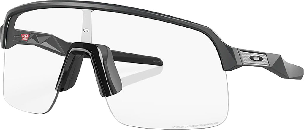 Oakley Sutro Lite Sunglasses - Matte Carbon - Clear to Black