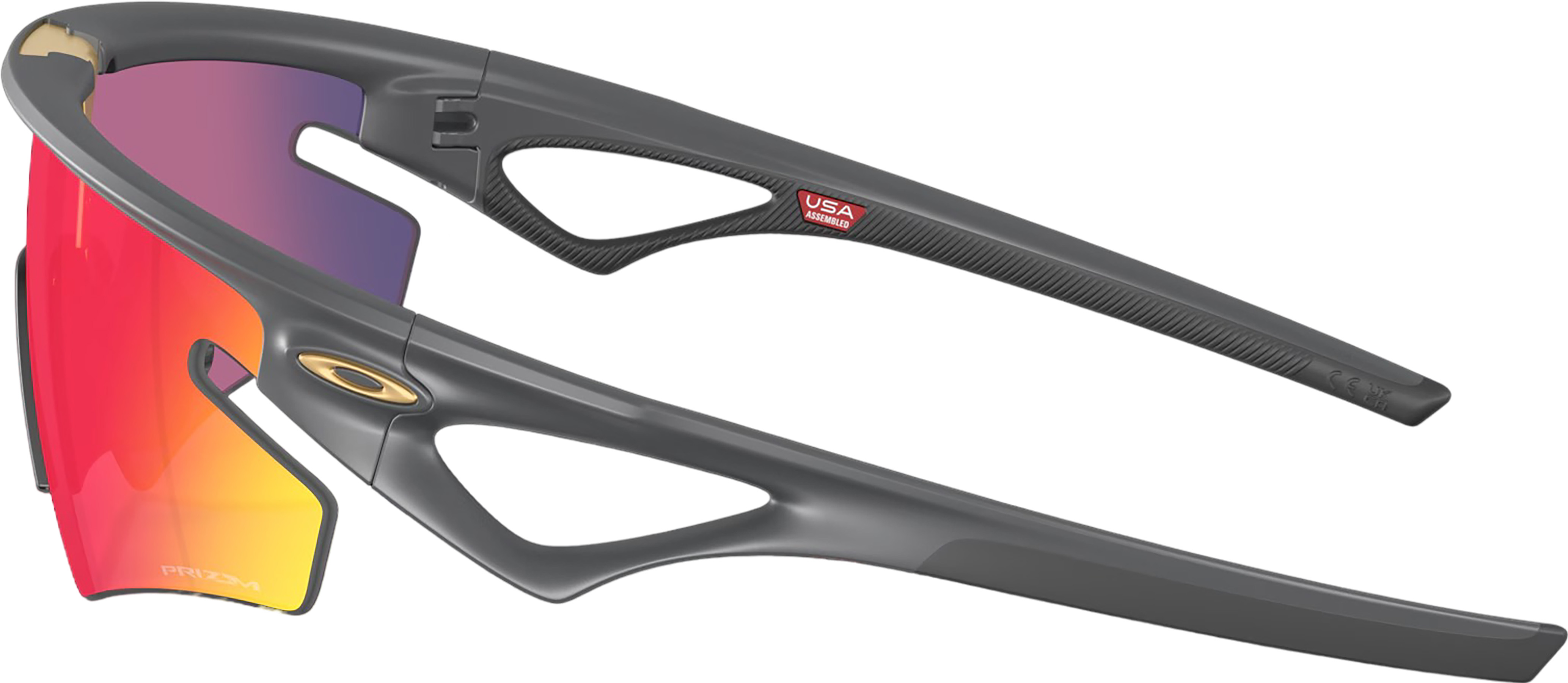 Oakley Sphaera Slash Sunglasses - Matte Carbon - Prizm Road Lens