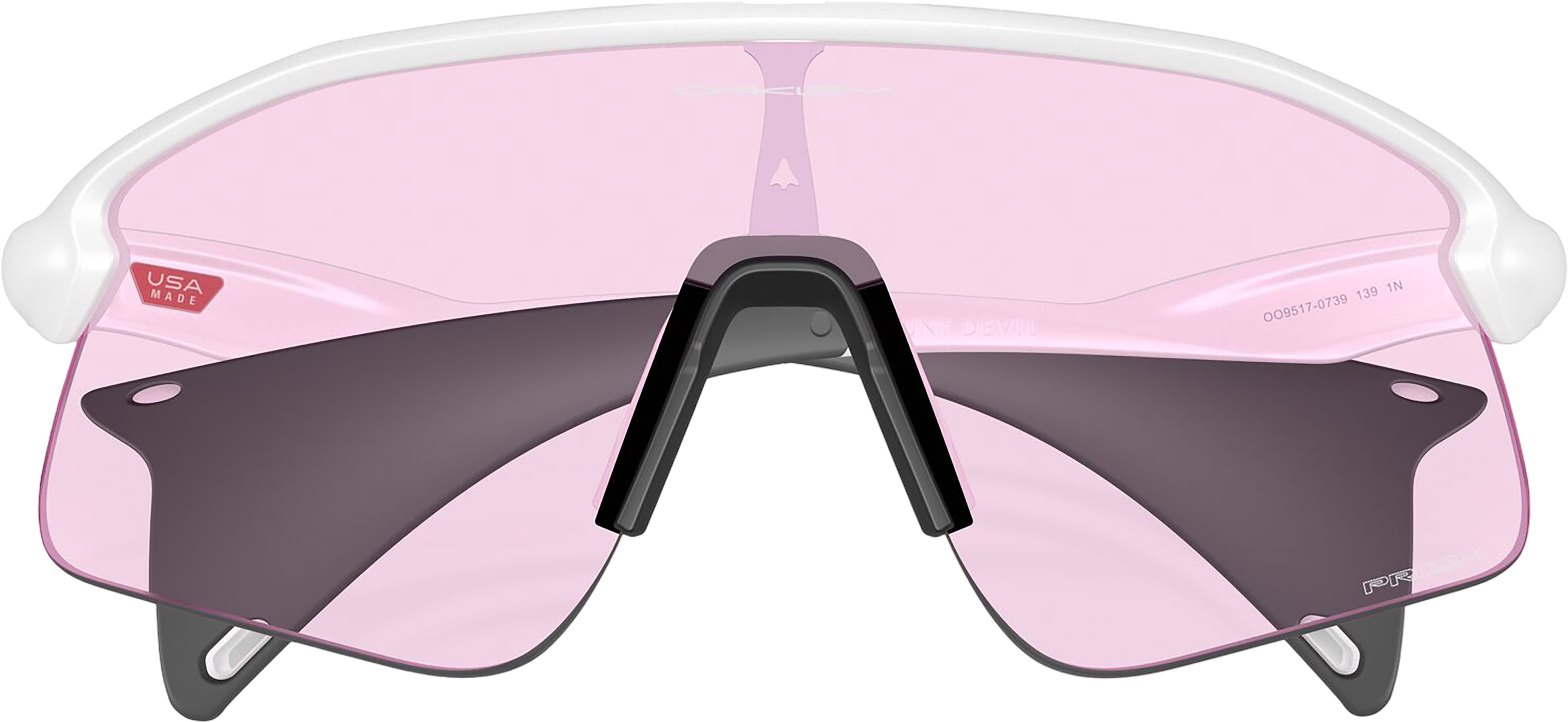 Oakley Stunt Devil Sunglasses - Matte White - Prizm Low Light Lens