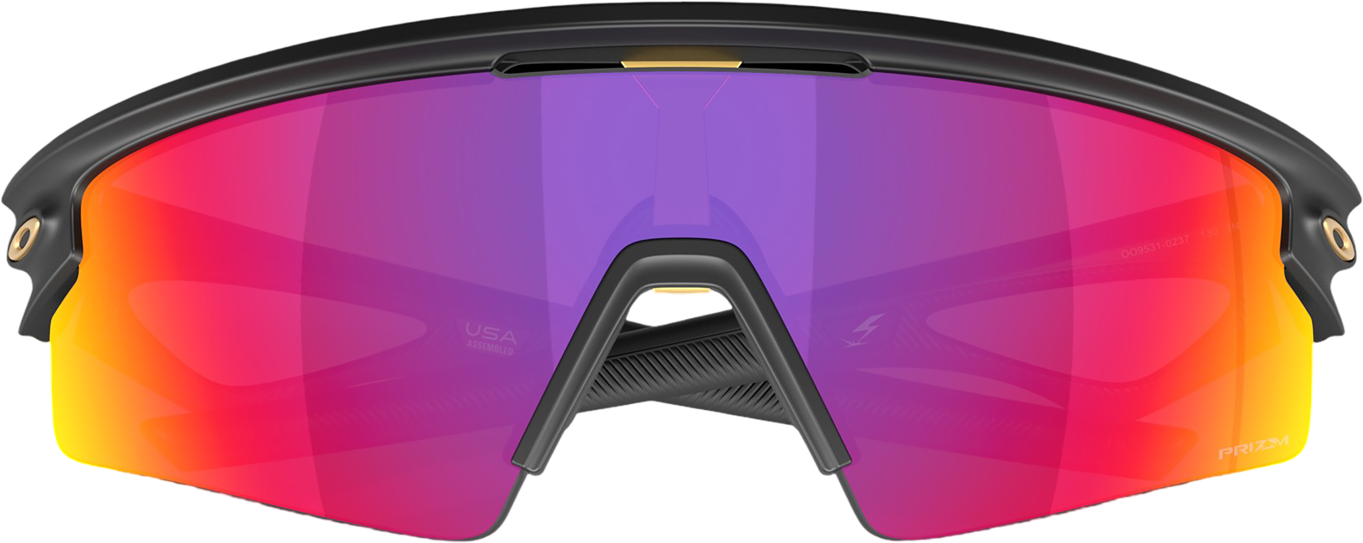 Oakley Sphaera Strike Sunglasses - Matte Black - Prizm Road Lens