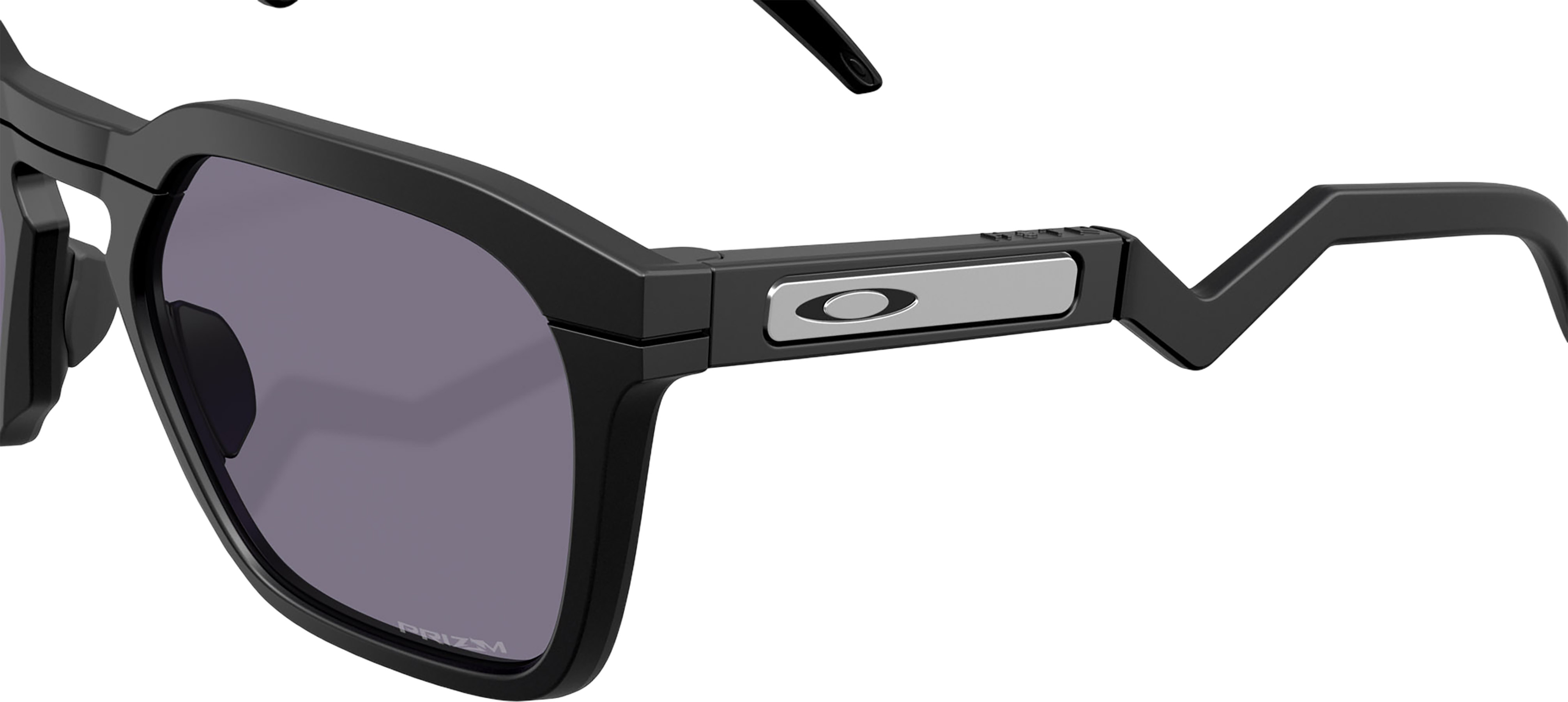 Oakley HSTN SQ Sunglasses - Matte Black - Prizm Grey Lens
