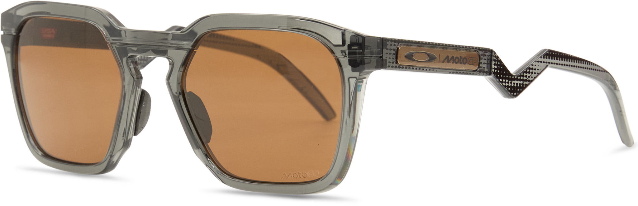 Oakley HSTN SQ Sunglasses - Grey Smoke - Prizm Bronze Lens