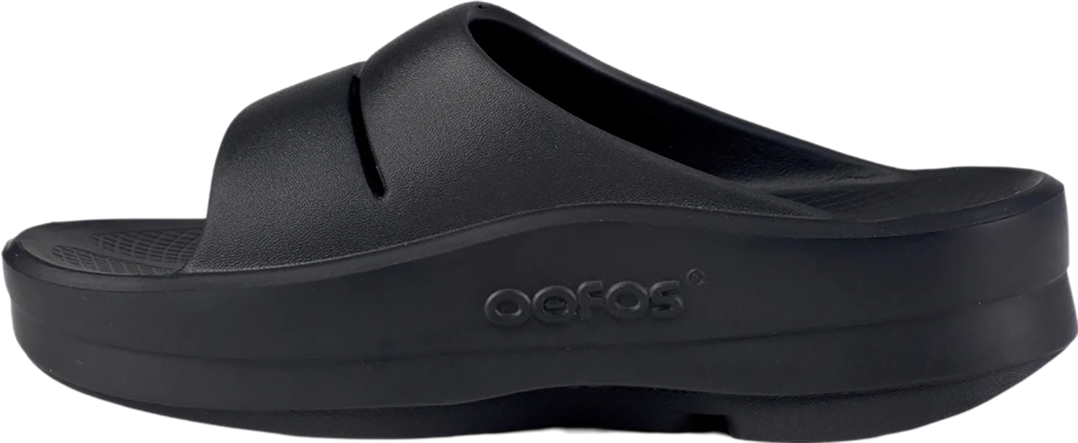 靴 OOFOS oomega ooahh women - BLACK OOFOS OOmega OOahh Sandals - Women's | Altitude Sports