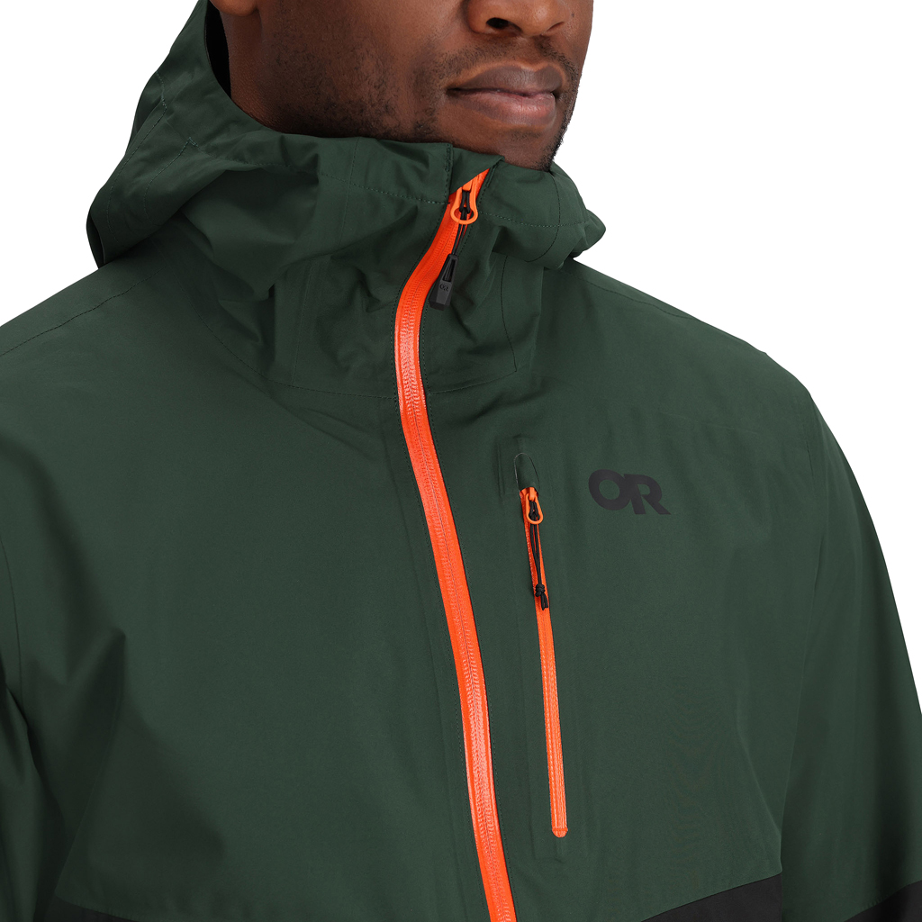 Veste Imperméable Outdoor Research Foray Gore-Tex Paclite - Homme Taille S - Vert