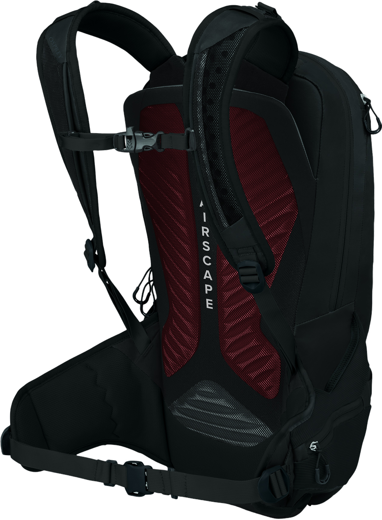 Sac à Dos Vélo Osprey Escapist 18L – Noir, Avec Protection Pluie, Unisexe