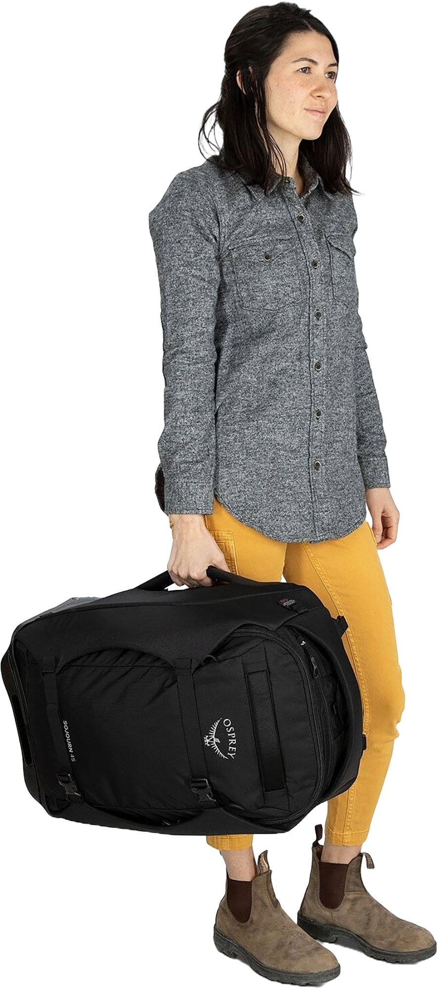 OSPREY Sojourn 45 ブラック オスプレー Osprey キャリーバッグ ソージョン 45 Sojourn （45L） 2輪