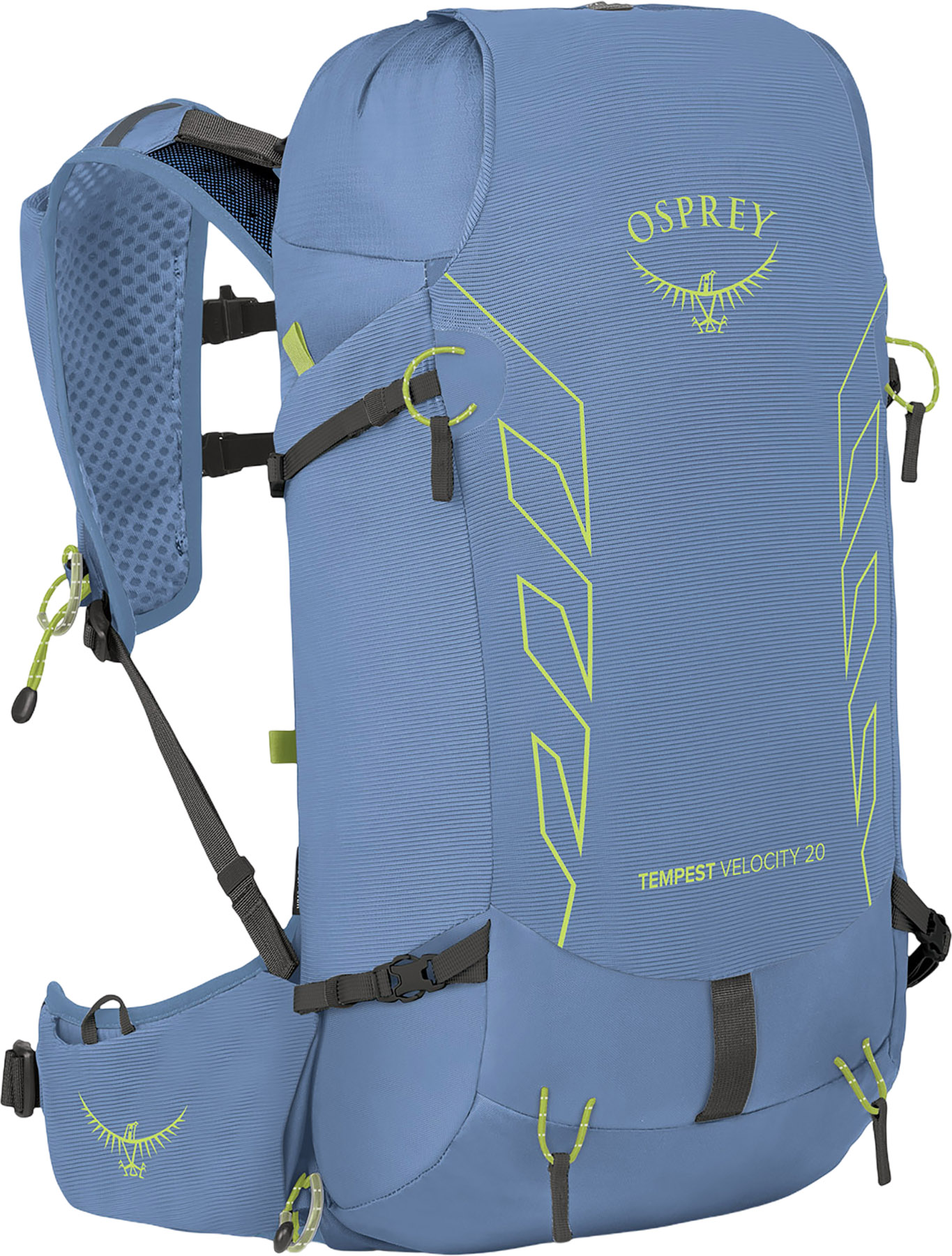 osprey adjust backpack How to adjust an Osprey Eja backpack! , 1. Loosen the hip belt straps,  harness straps, and load lifters., 2. If the pack is heavy, make the  front-to-back transition easier by placing it on your knee