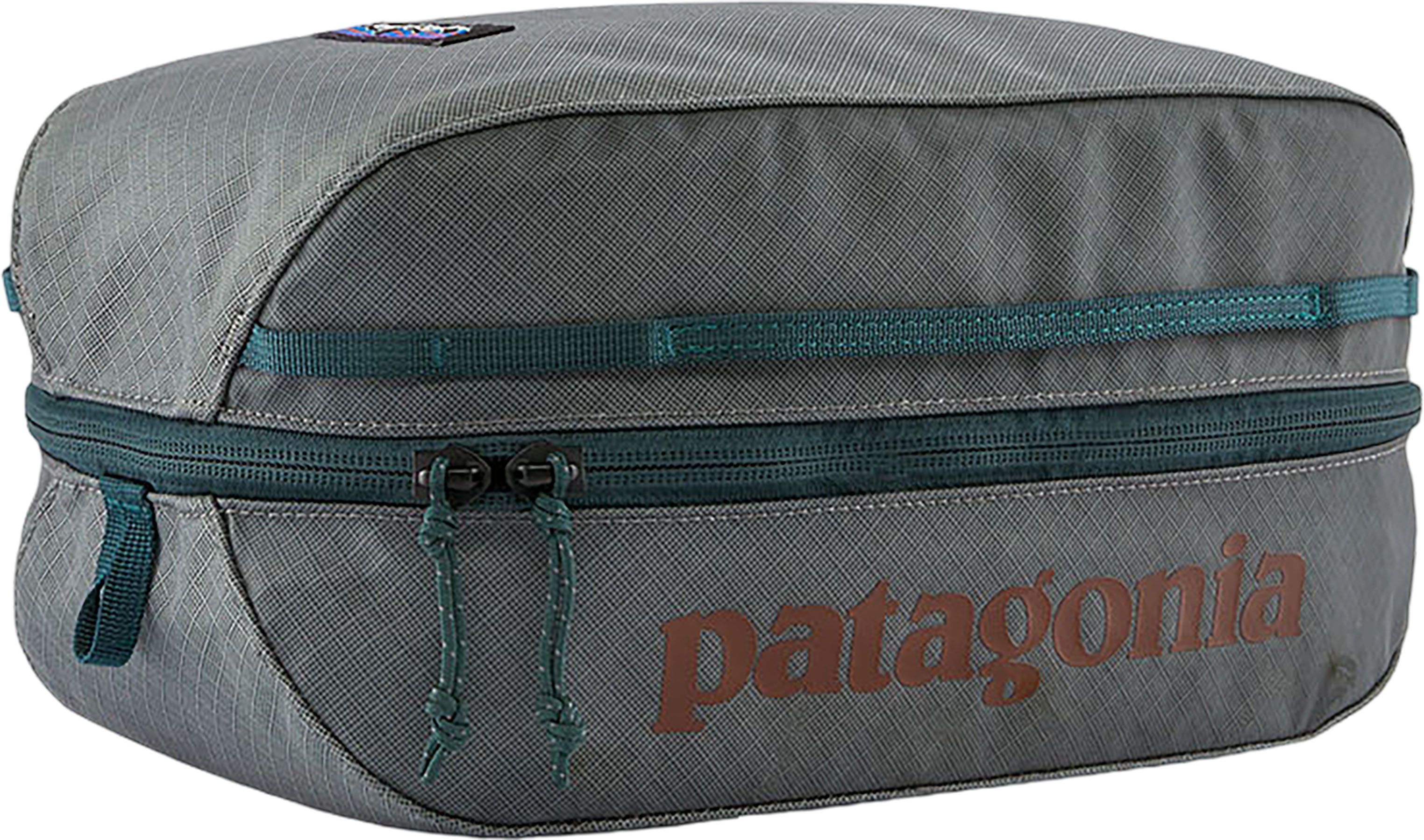 hex grey patagonia black hole duffel Wheeled 40L while daisy chain webbing offers extra lashing options Patagonia Black Hole Cube Bag